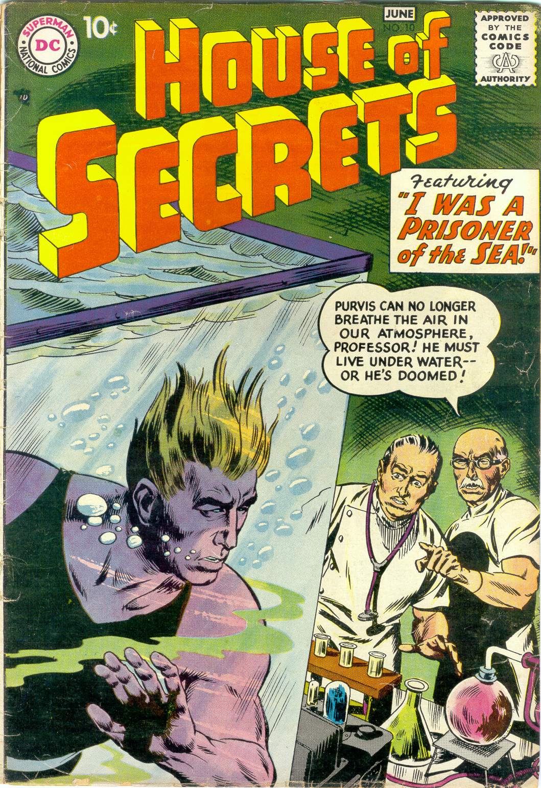 Read online House of Secrets (1956) comic -  Issue #10 - 1