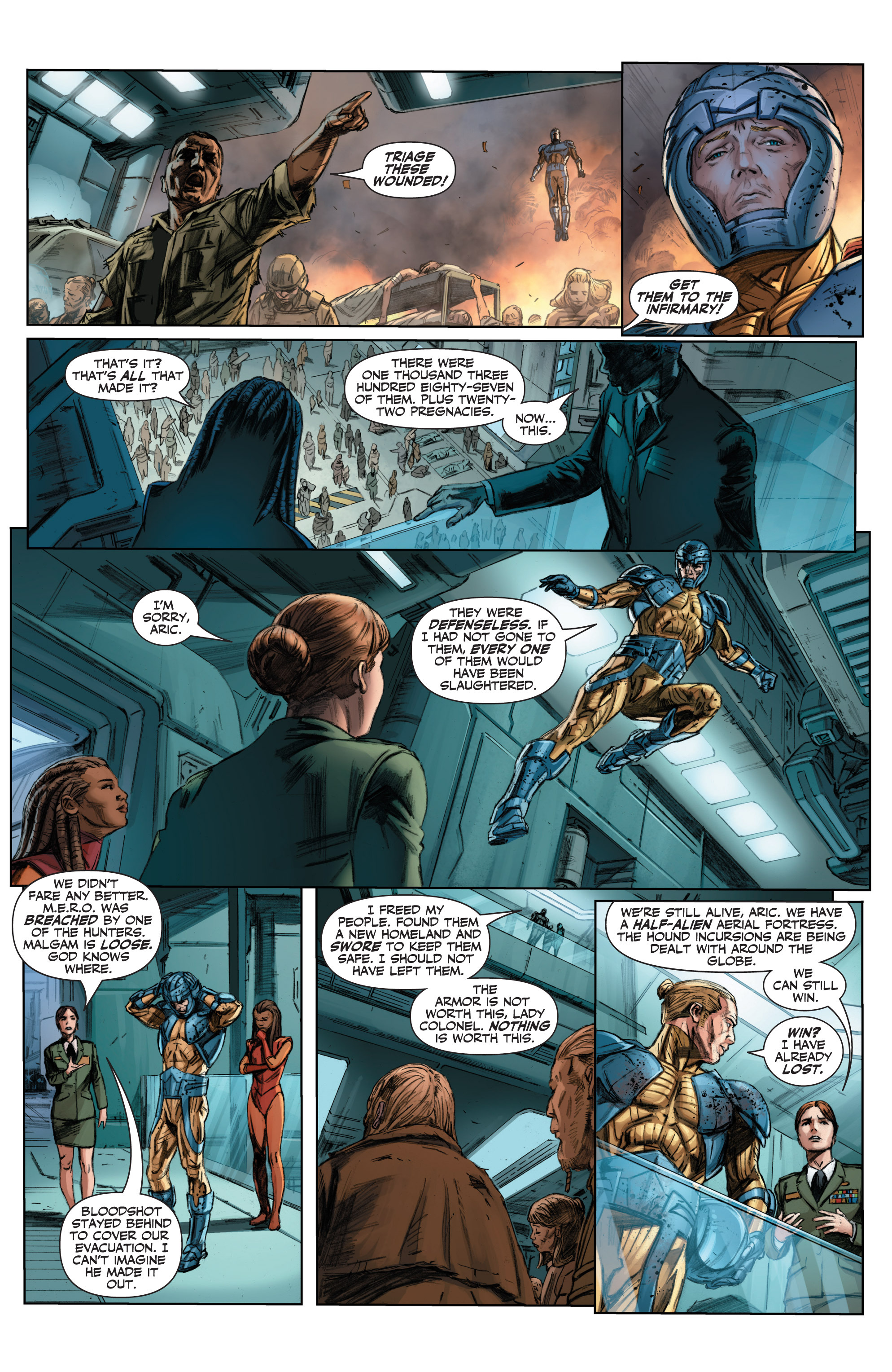 Read online Armor Hunters comic -  Issue #3 - 7