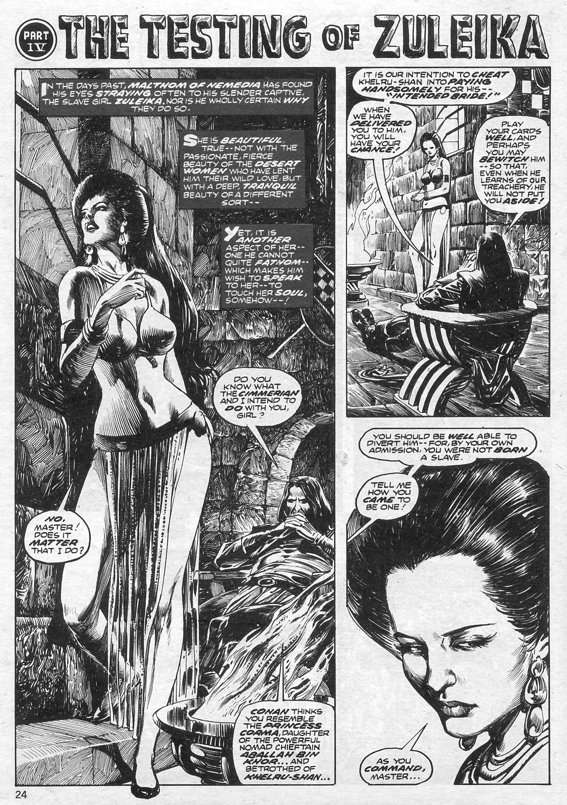 The Savage Sword Of Conan issue 12 - Page 24
