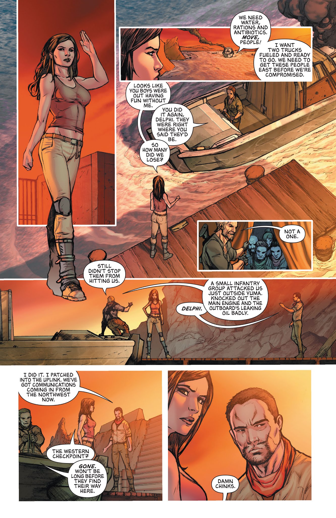 Read online Dissension: War Eternal comic -  Issue #1 - 12