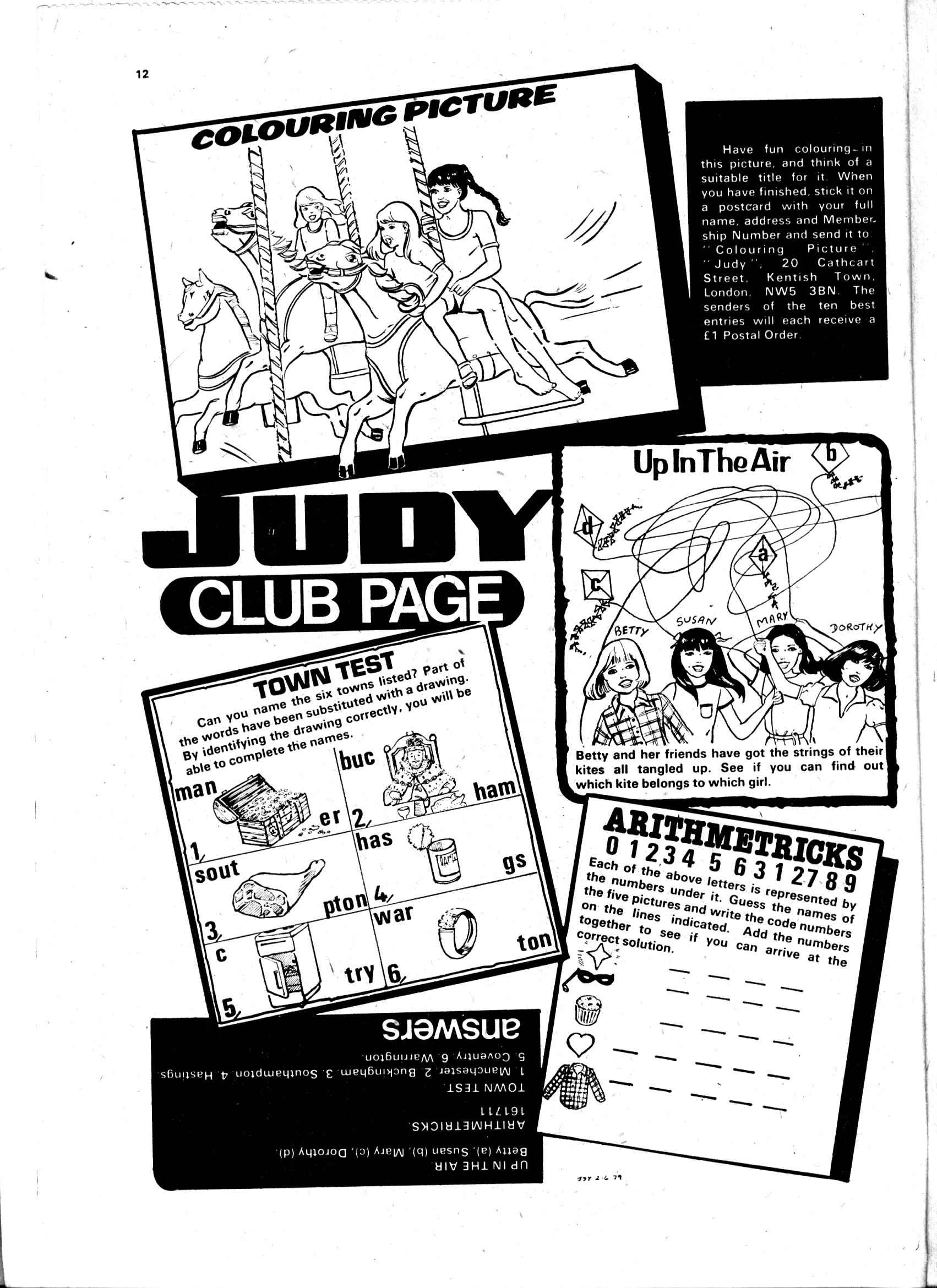 Read online Judy comic -  Issue #12 - 12