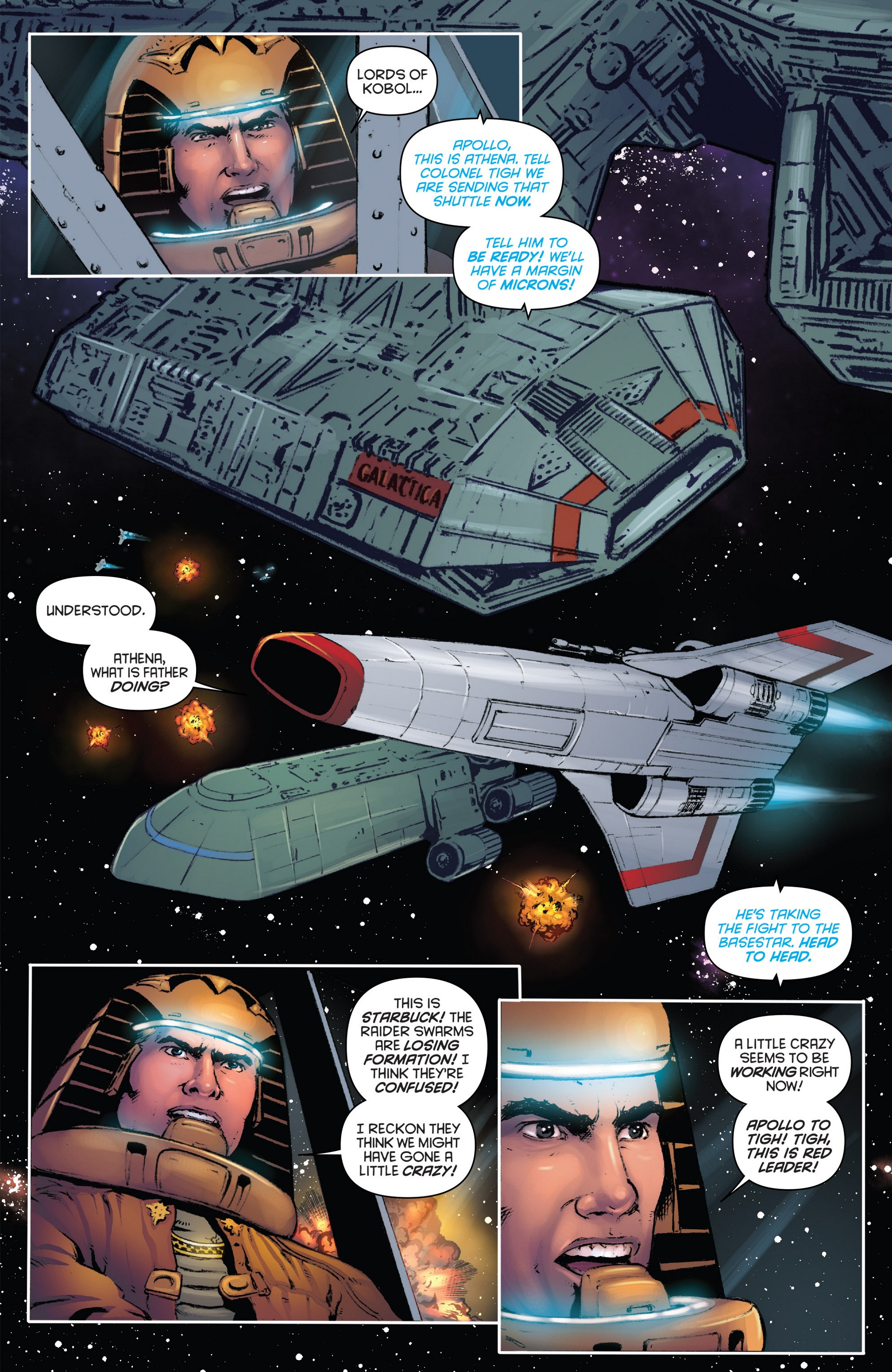 Classic Battlestar Galactica (2013) 11 Page 14