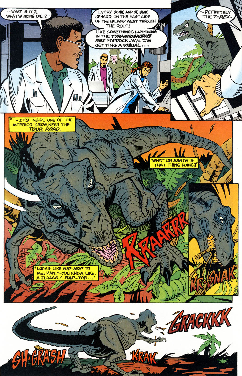 Read online Jurassic Park (1993) comic -  Issue # _Annual 1 - 32