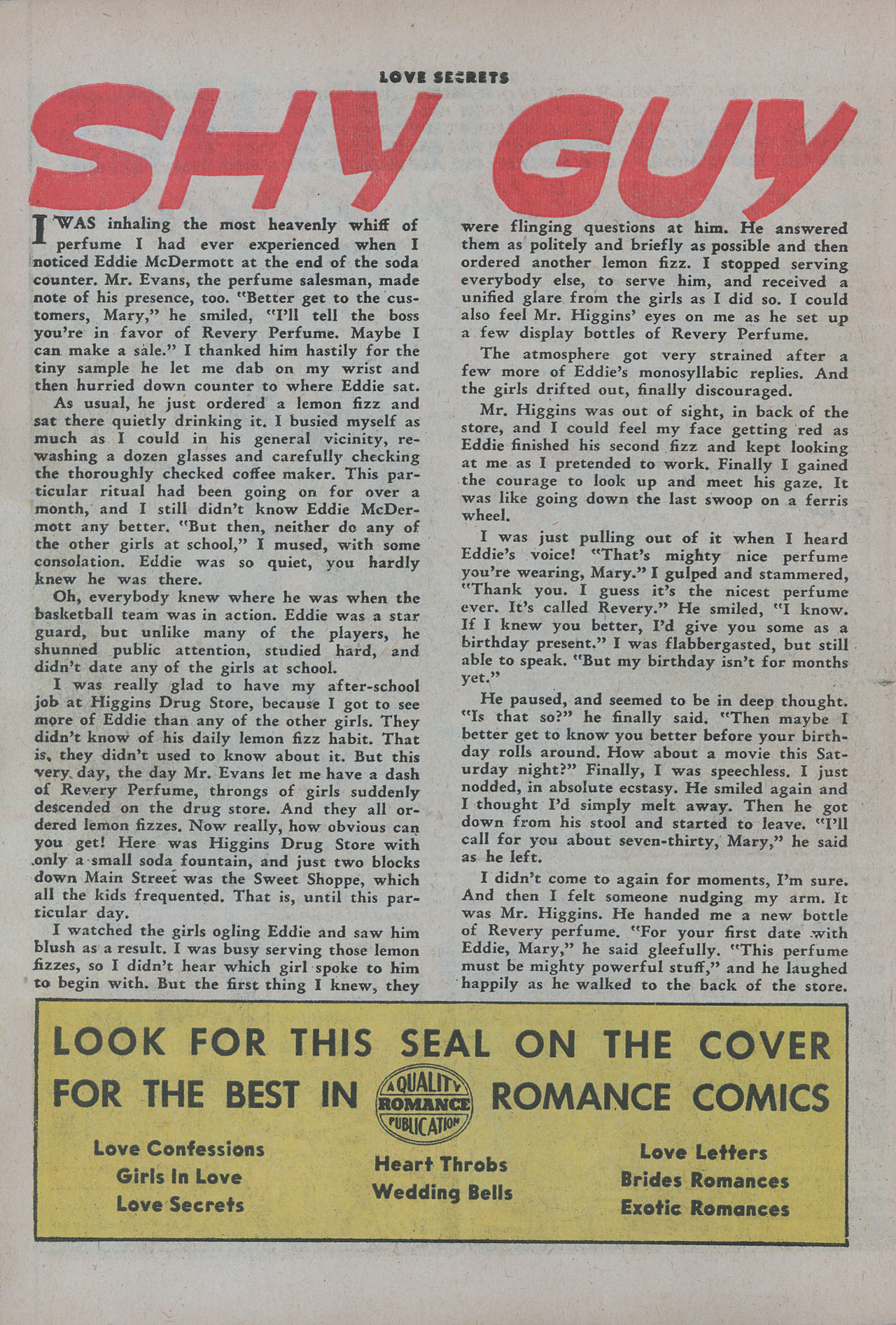 Read online Love Secrets (1953) comic -  Issue #53 - 26
