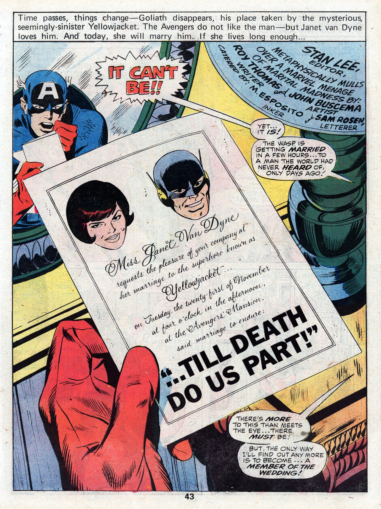 Read online Marvel Treasury Edition comic -  Issue #7 - 43