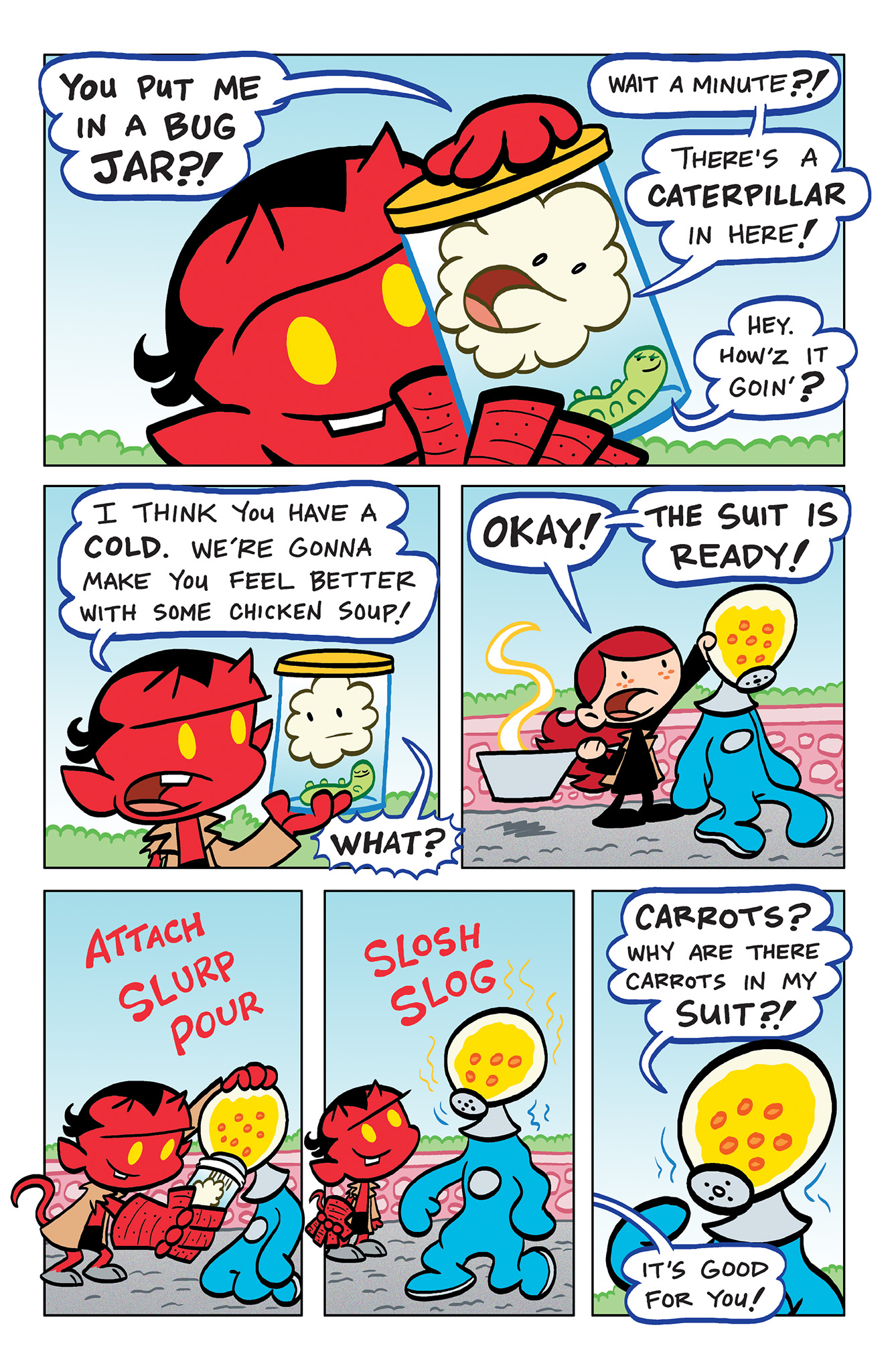 Read online Itty Bitty Hellboy comic -  Issue #1 - 17