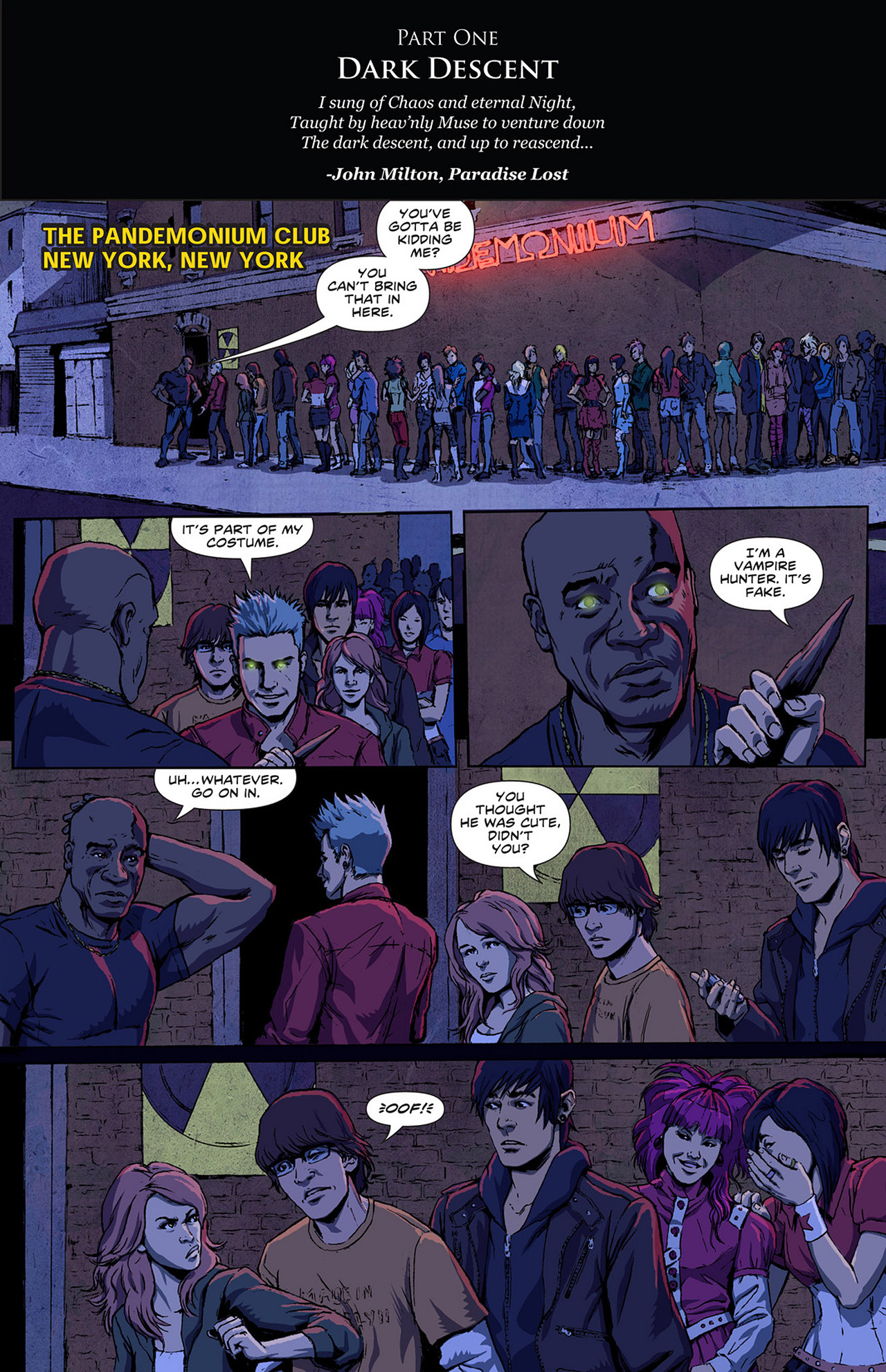 Read online The Mortal Instruments: City of Bones comic -  Issue #1 - 3