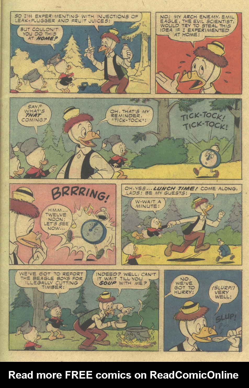 Read online Huey, Dewey, and Louie Junior Woodchucks comic -  Issue #32 - 11
