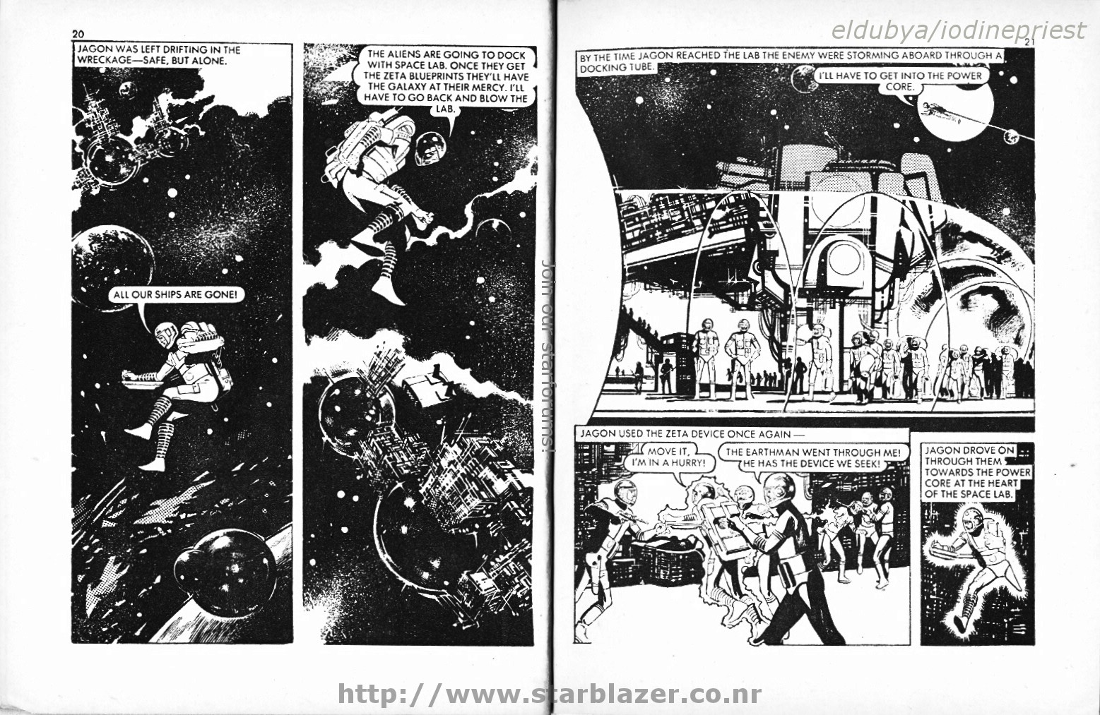 Read online Starblazer comic -  Issue #80 - 12