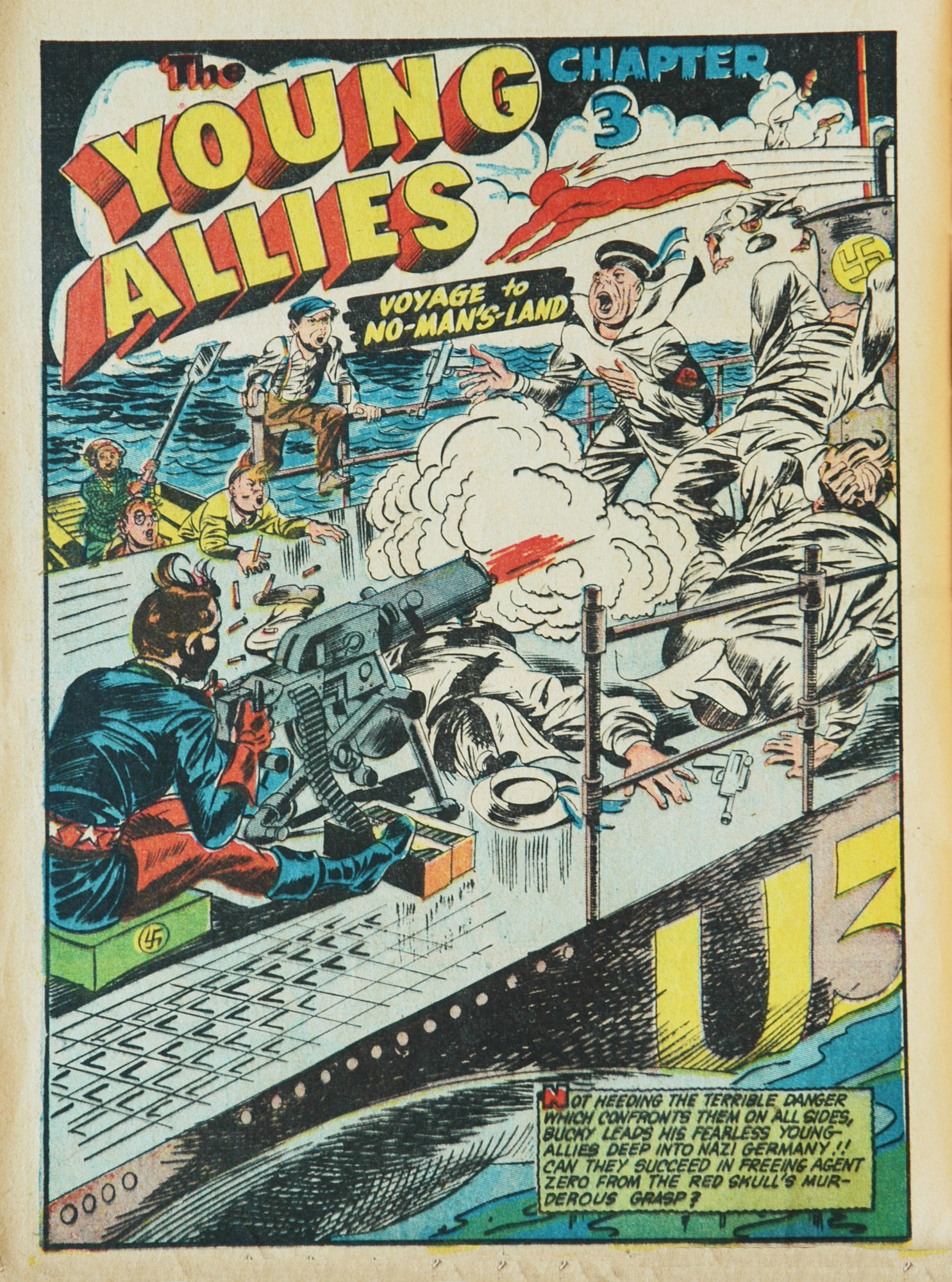 Read online Young Allies Comics comic -  Issue #1 - 22