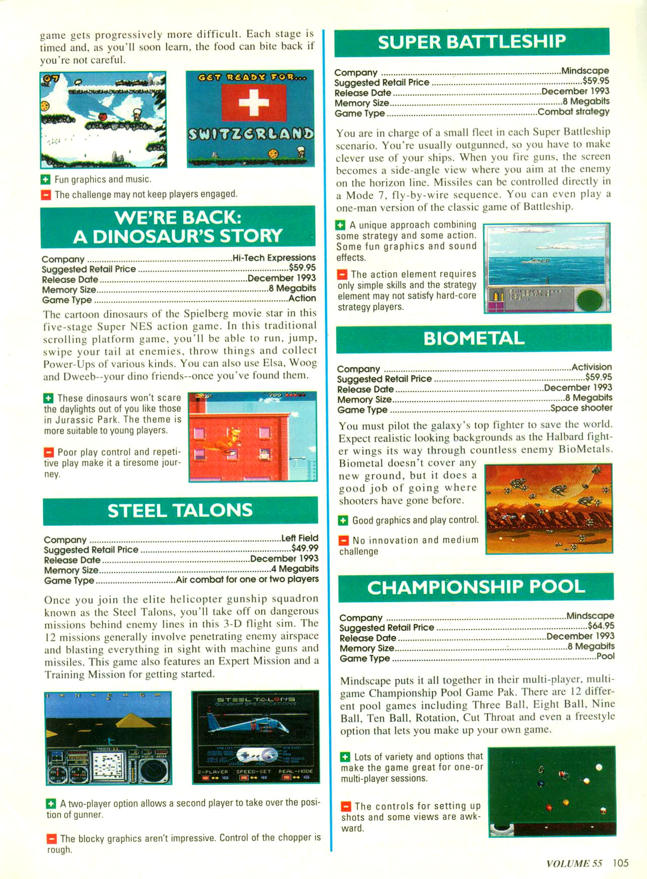 Read online Nintendo Power comic -  Issue #55 - 116