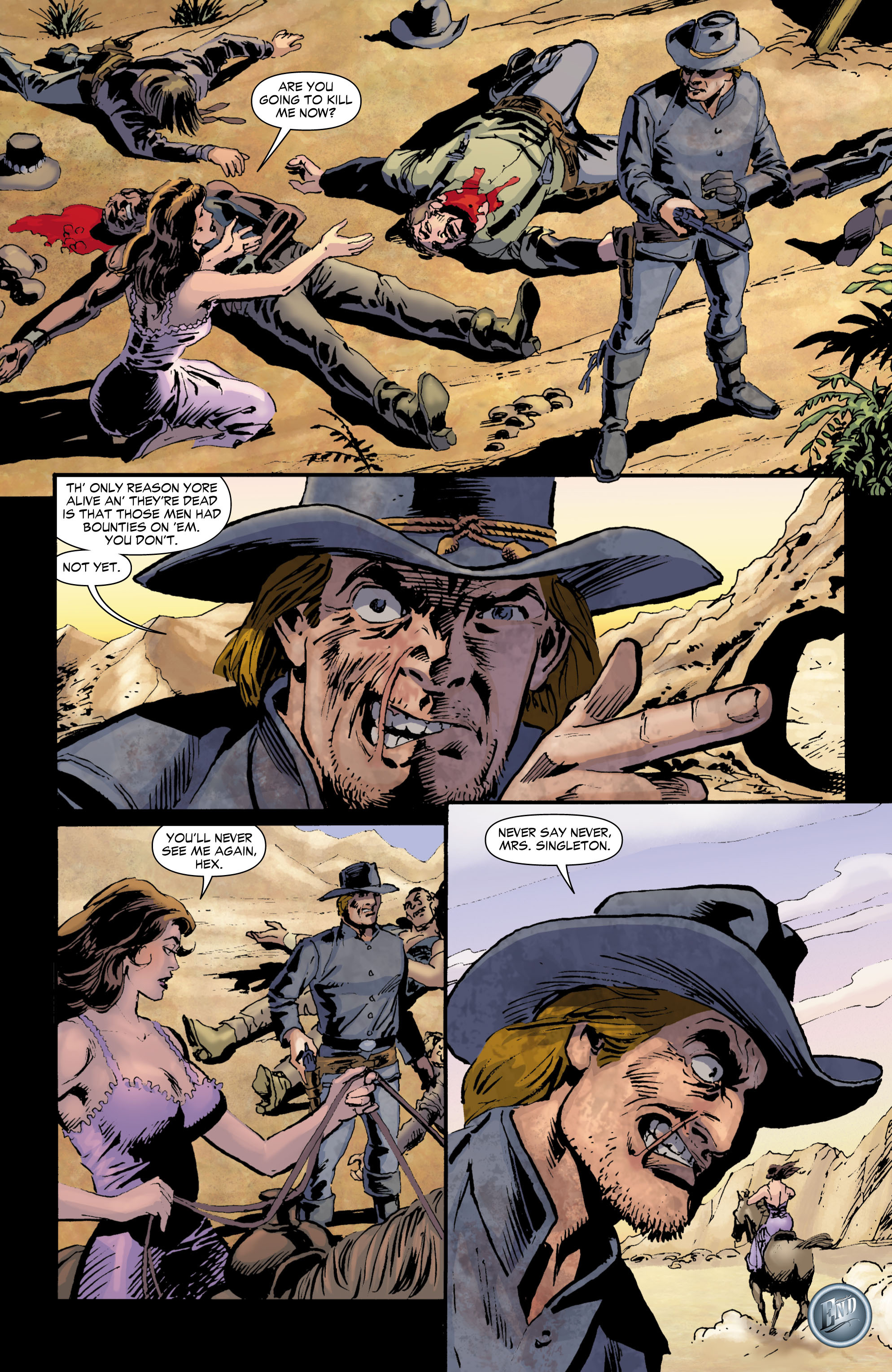 Read online Jonah Hex (2006) comic -  Issue #51 - 23