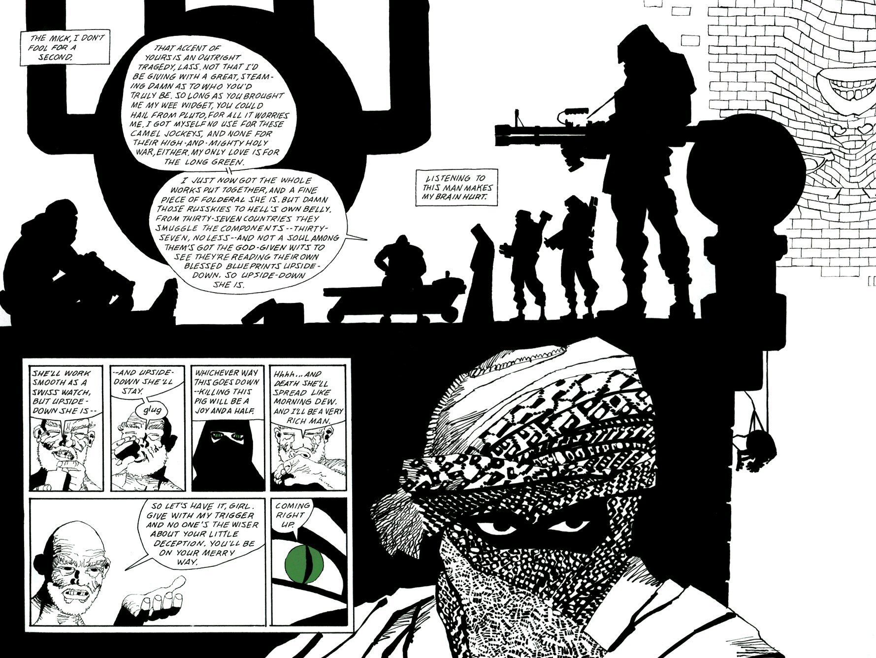 Read online Frank Miller's Holy Terror comic -  Issue # TPB - 103