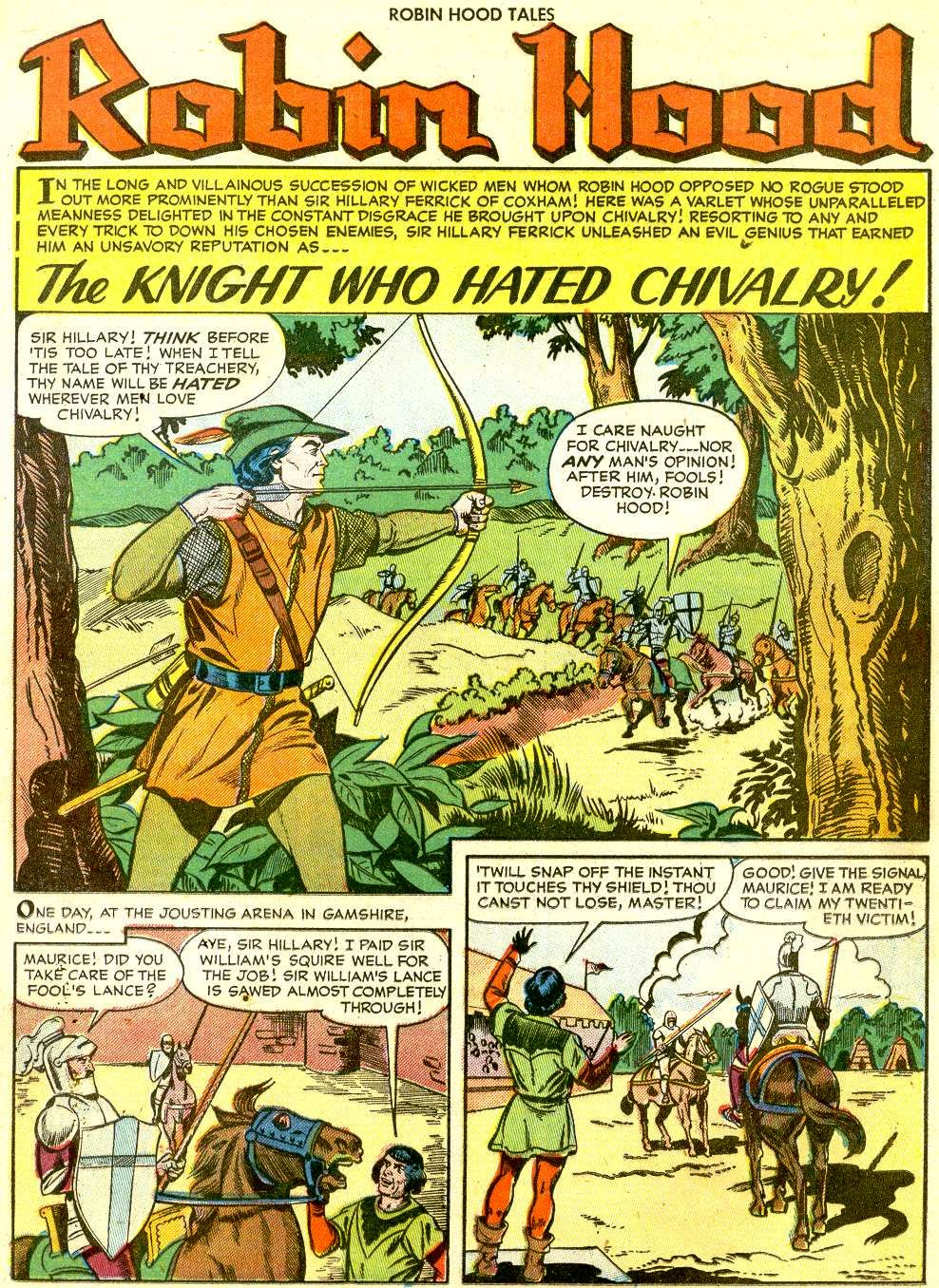 Read online Robin Hood Tales comic -  Issue #6 - 19