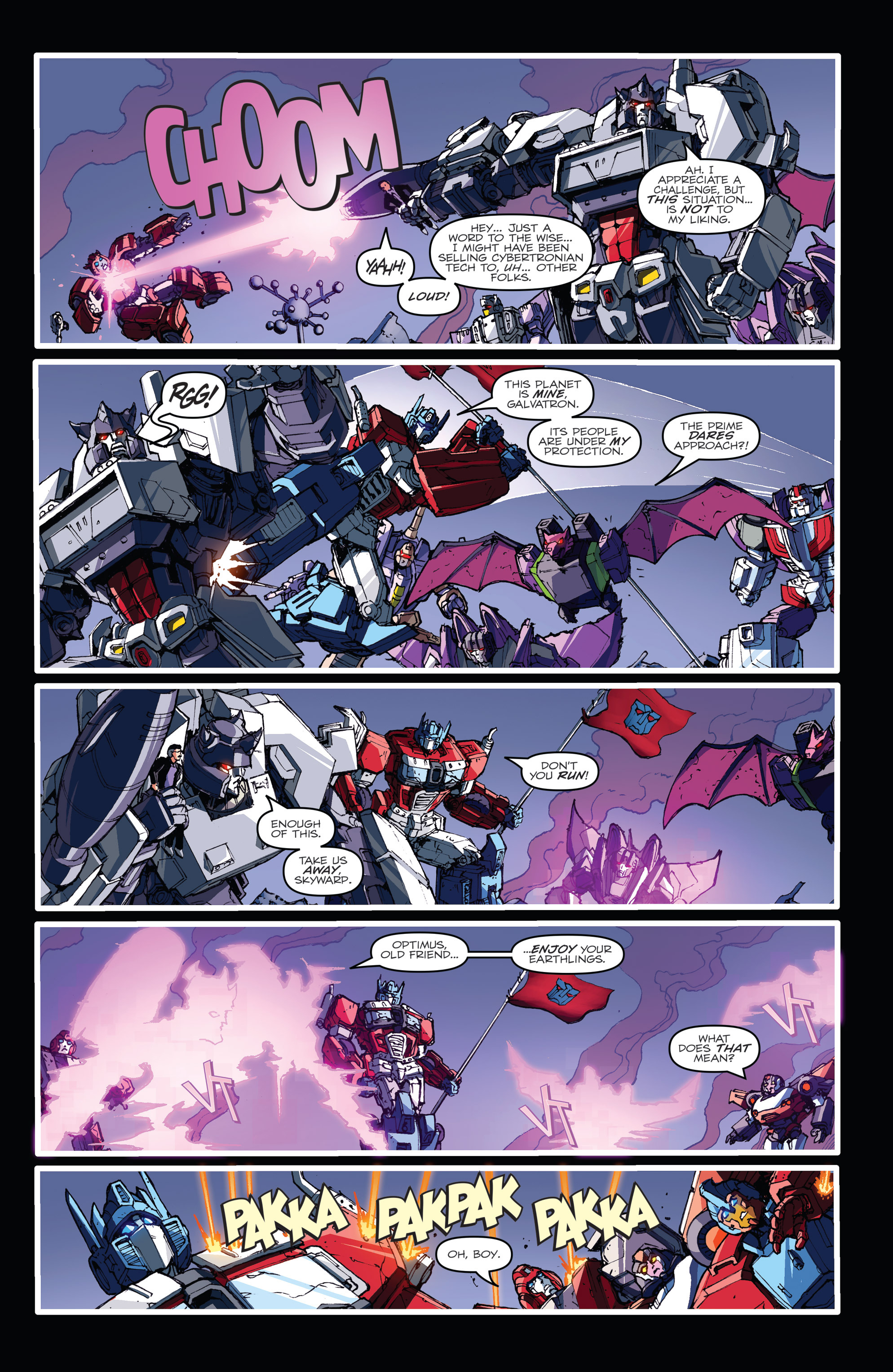 Read online The Transformers (2014) comic -  Issue #50 - 13