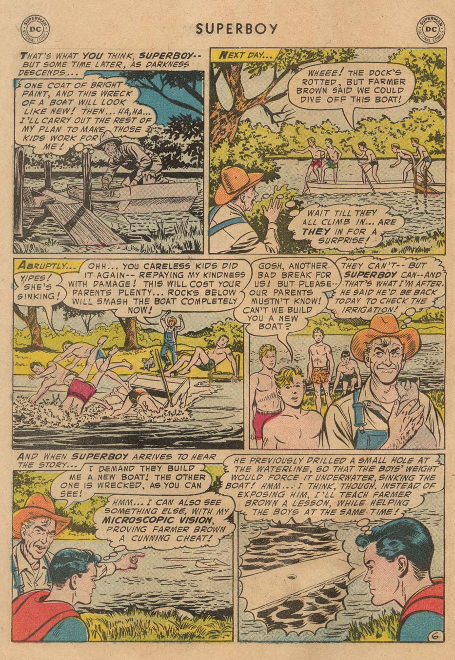 Read online Superboy (1949) comic -  Issue #43 - 16