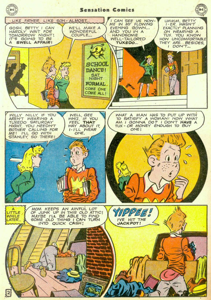 Read online Sensation (Mystery) Comics comic -  Issue #67 - 26