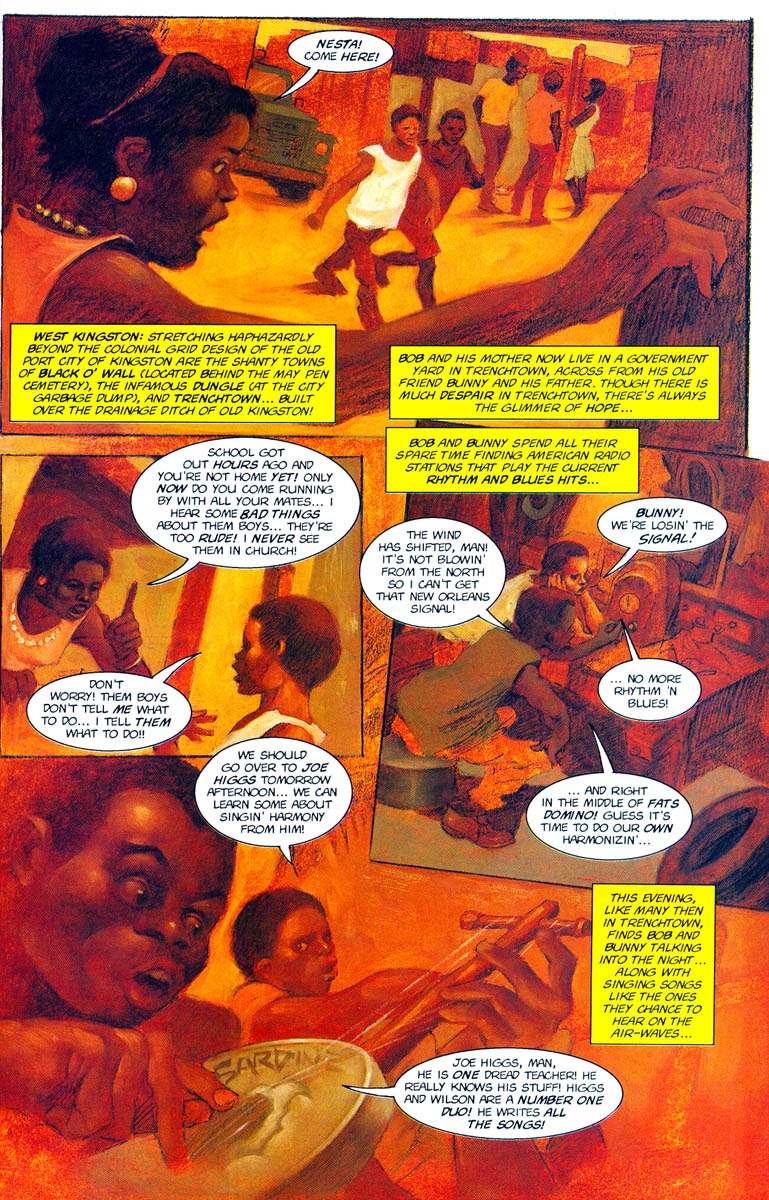 Read online Bob Marley: Tale of the Tuff Gong comic -  Issue #1 - 14