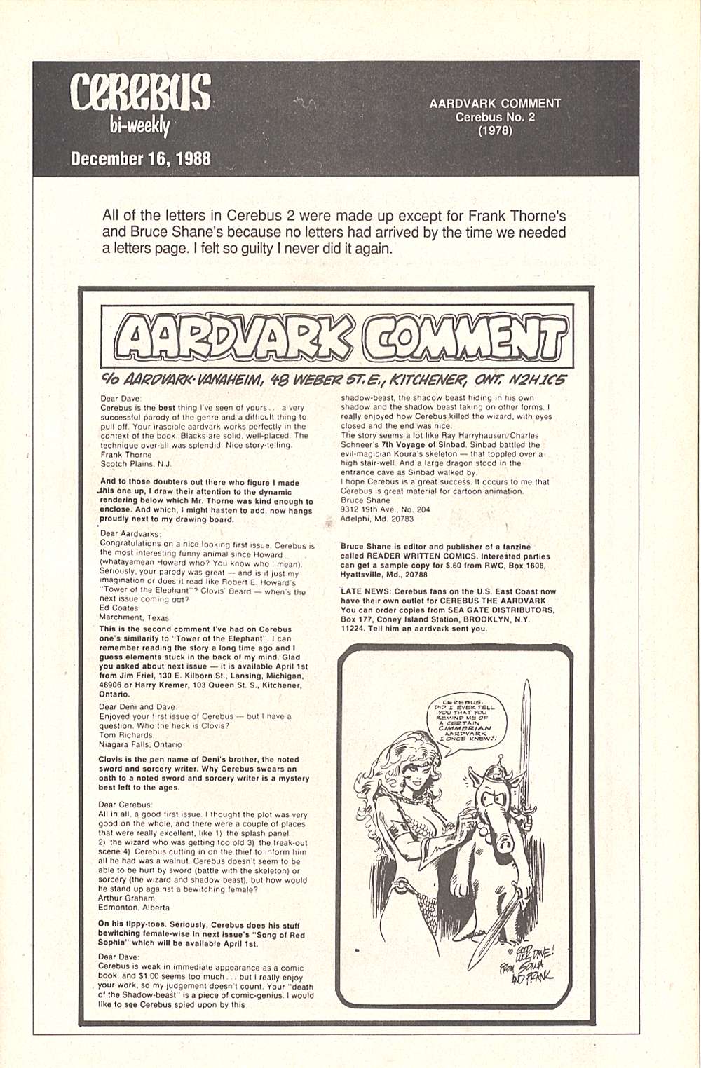 Read online Cerebus comic -  Issue #2 - 27