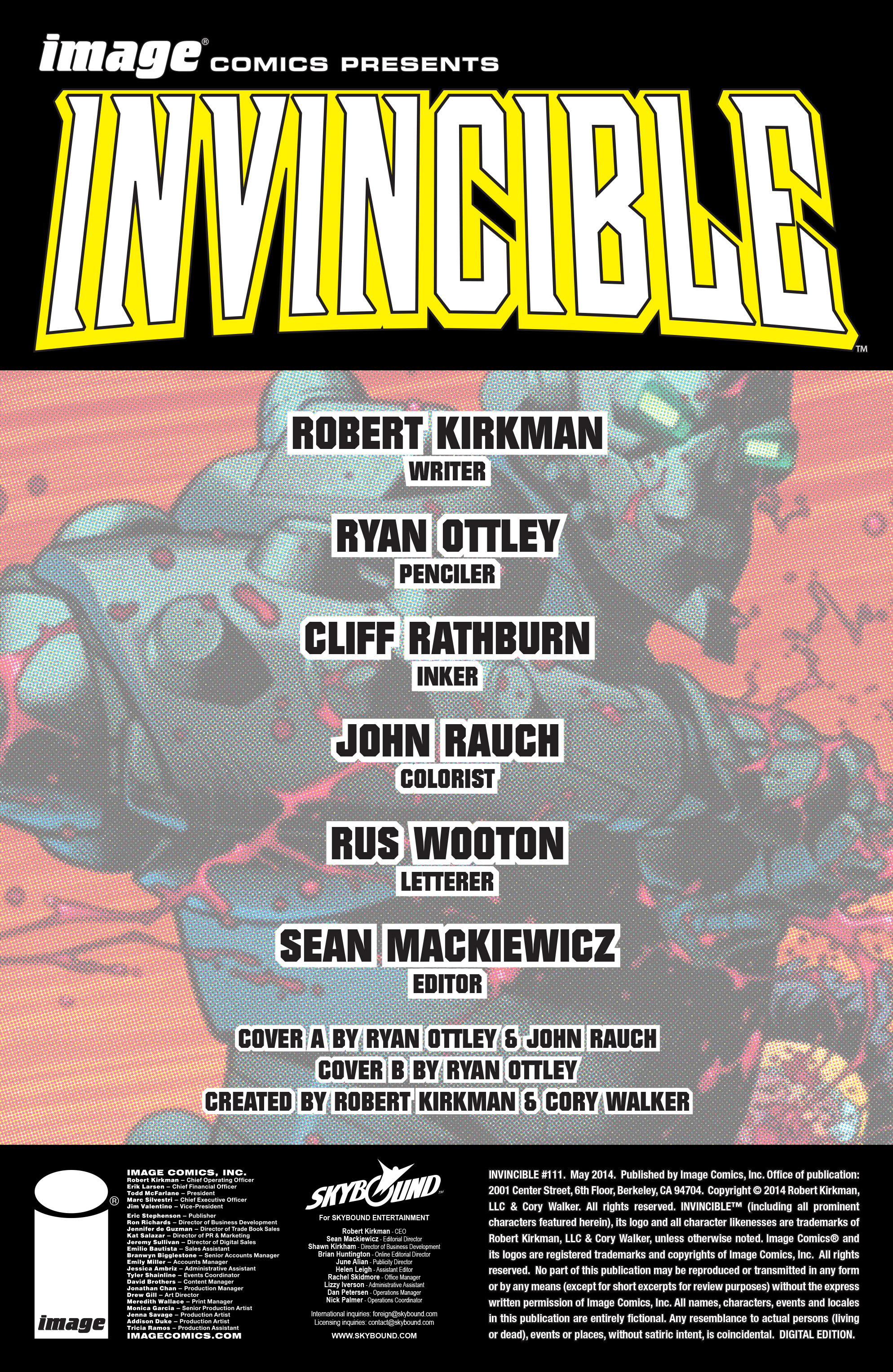 Read online Invincible comic -  Issue #111 - 2