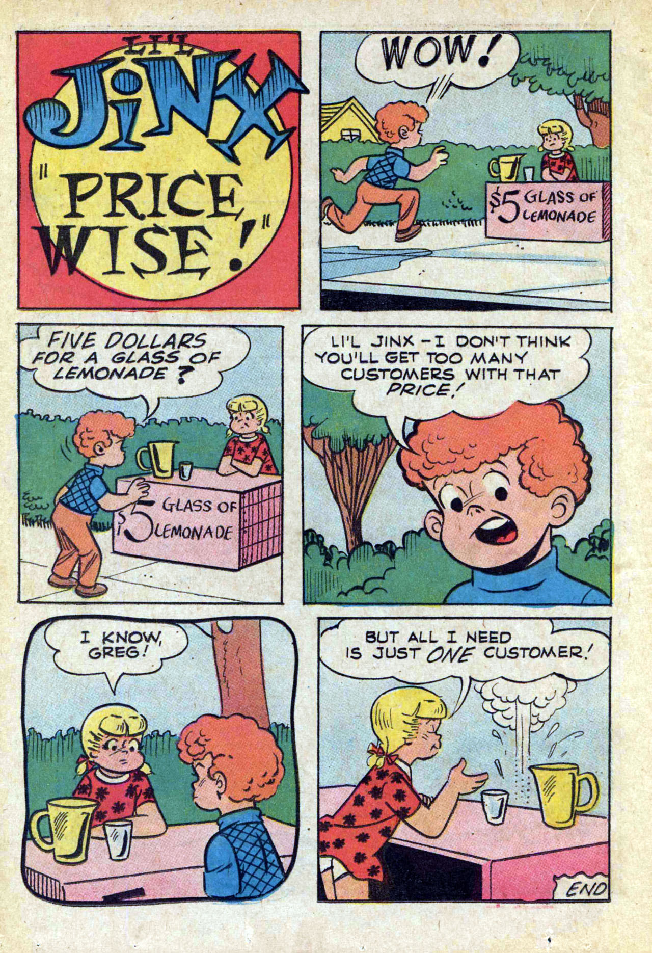 Read online Li'l Jinx Giant Laugh-Out comic -  Issue #33 - 38