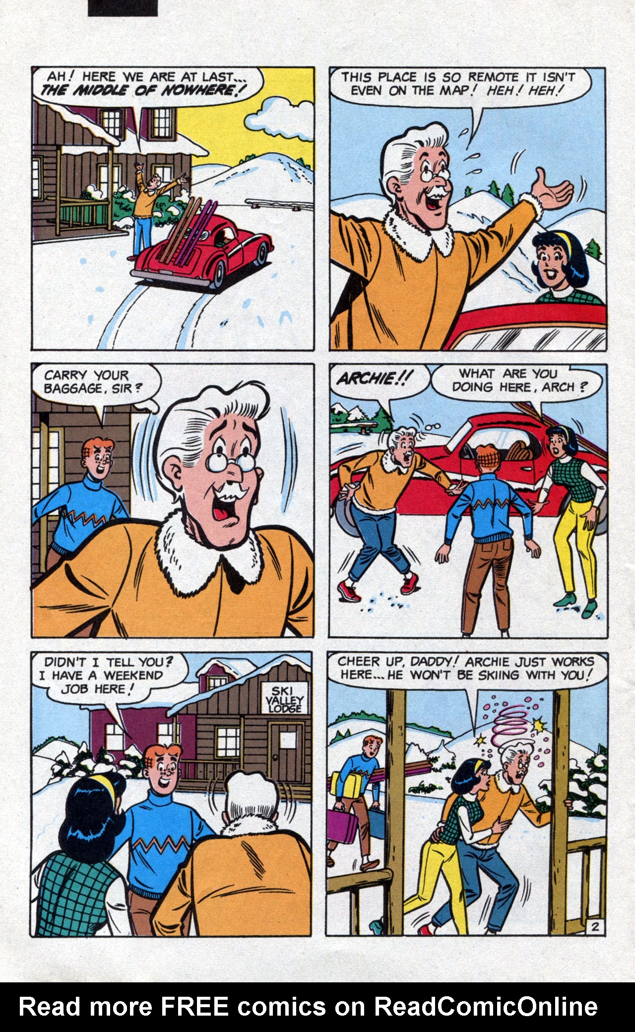 Read online Archie's Vacation Special comic -  Issue #2 - 38