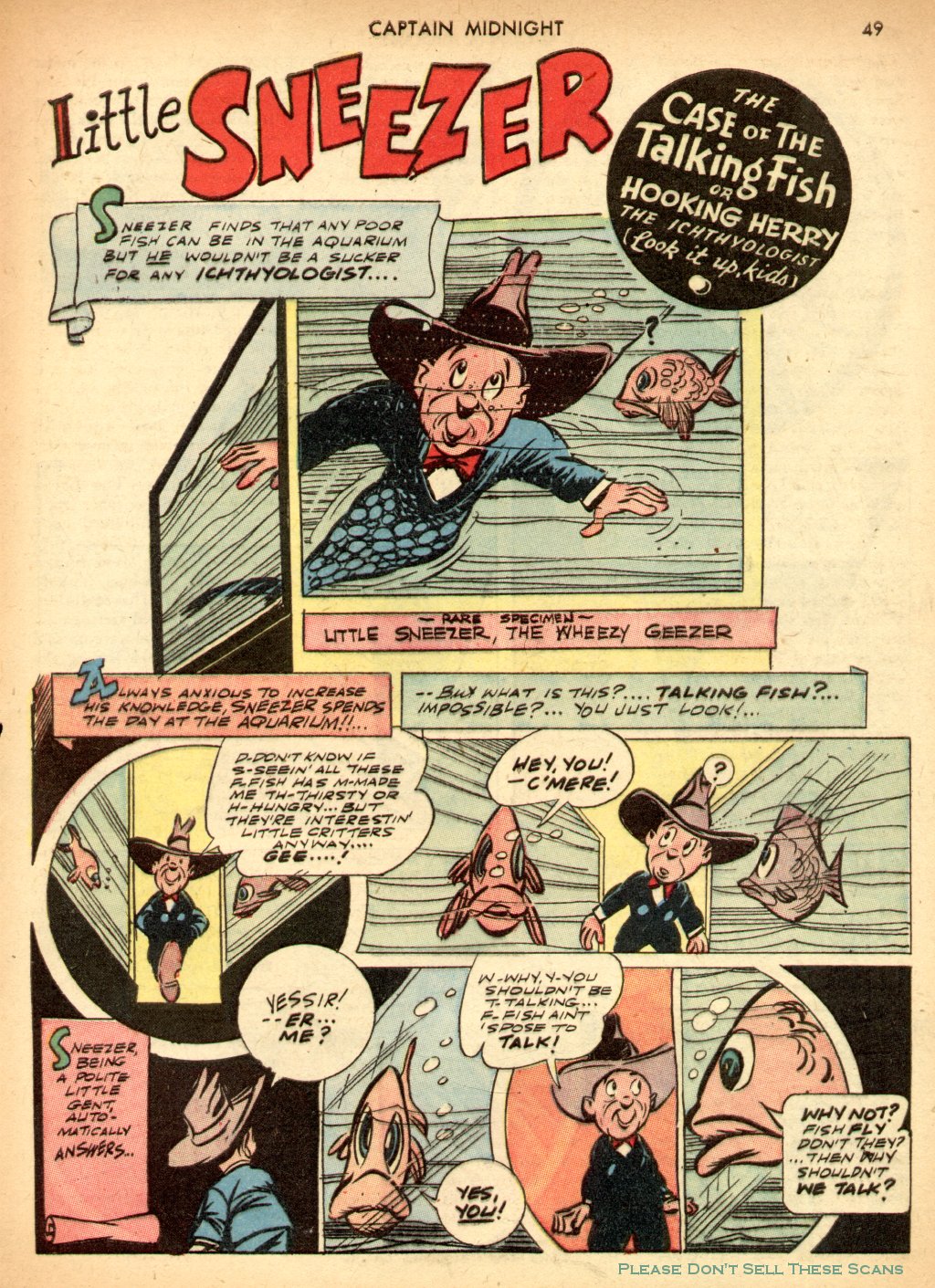 Read online Captain Midnight (1942) comic -  Issue #3 - 49