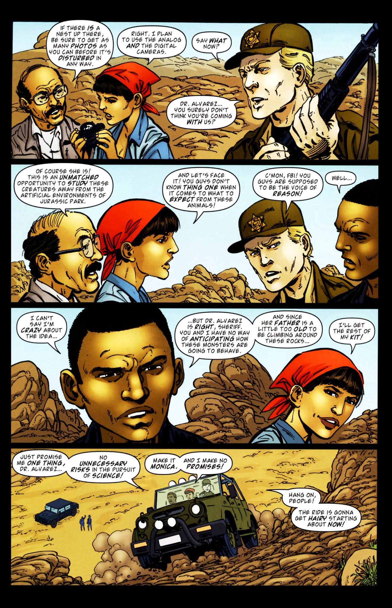 Read online Jurassic Park: The Devils in the Desert comic -  Issue #2 - 17