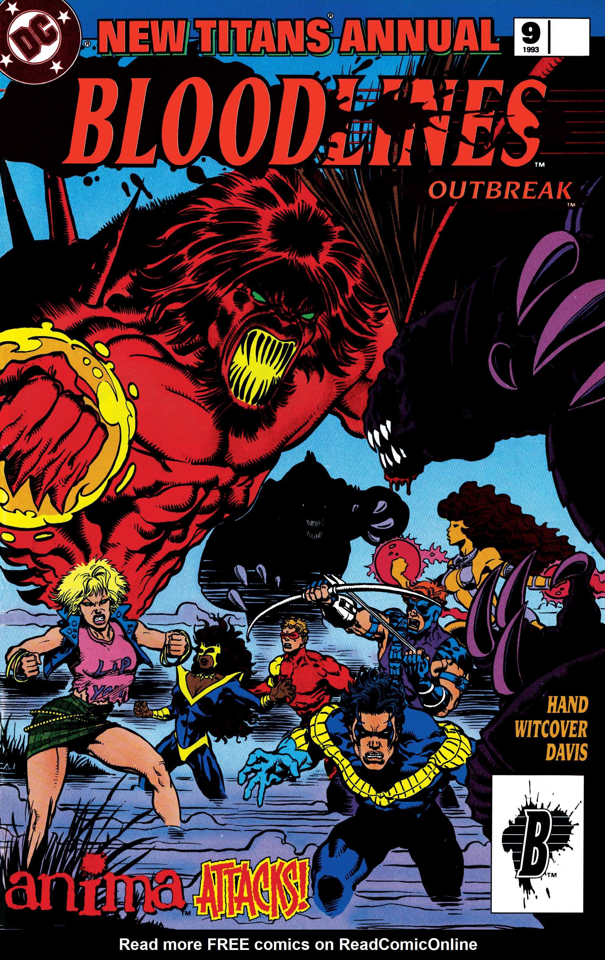 Read online The New Titans (1988) comic -  Issue # _Annual 9 - 1