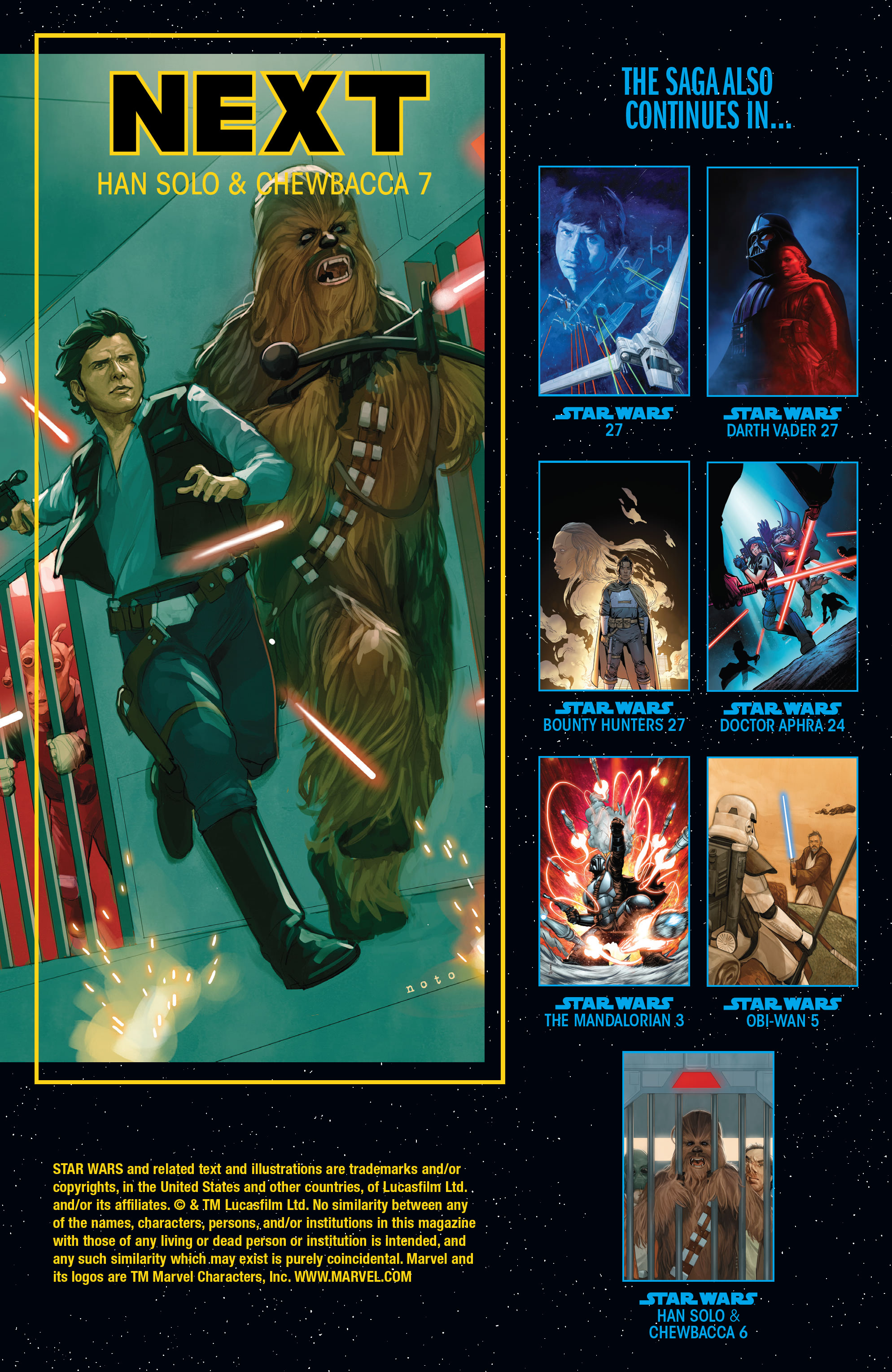 Read online Star Wars: Han Solo & Chewbacca comic -  Issue #6 - 23