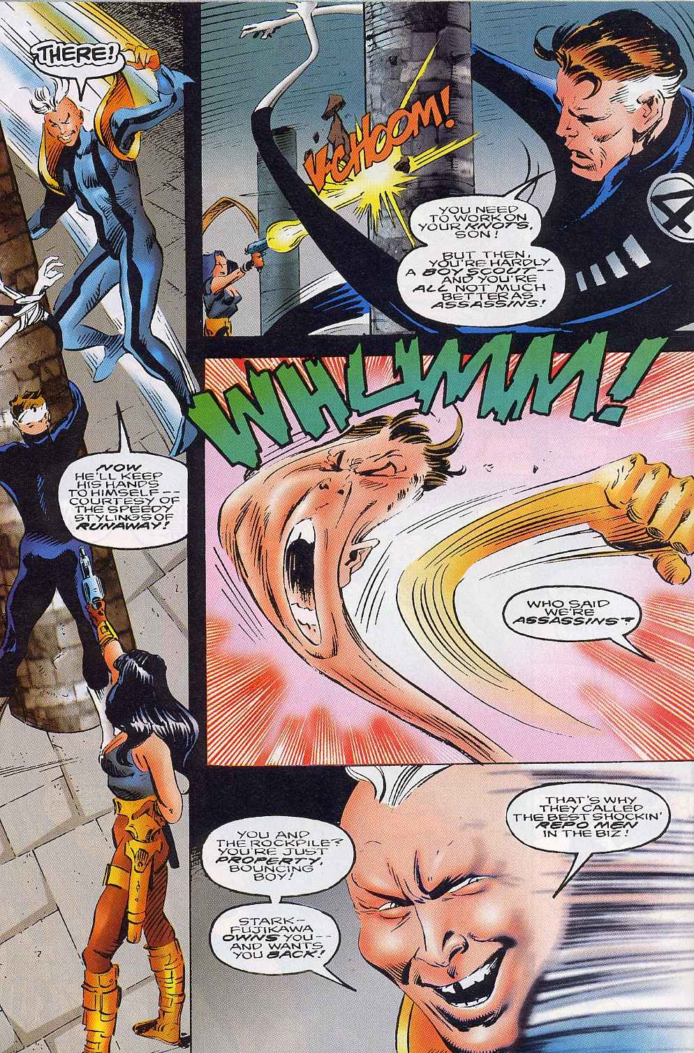 Read online Fantastic Four 2099 comic -  Issue #2 - 16