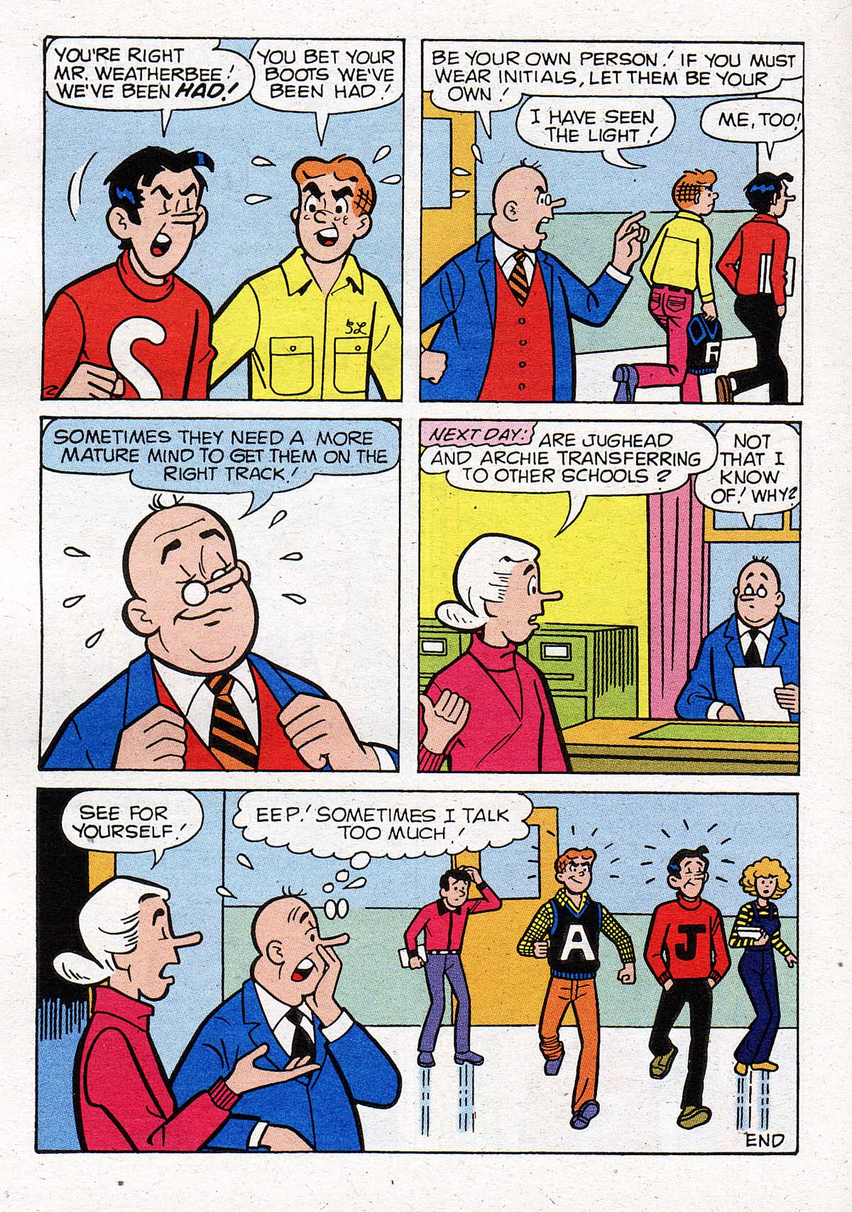 Read online Jughead's Double Digest Magazine comic -  Issue #92 - 133