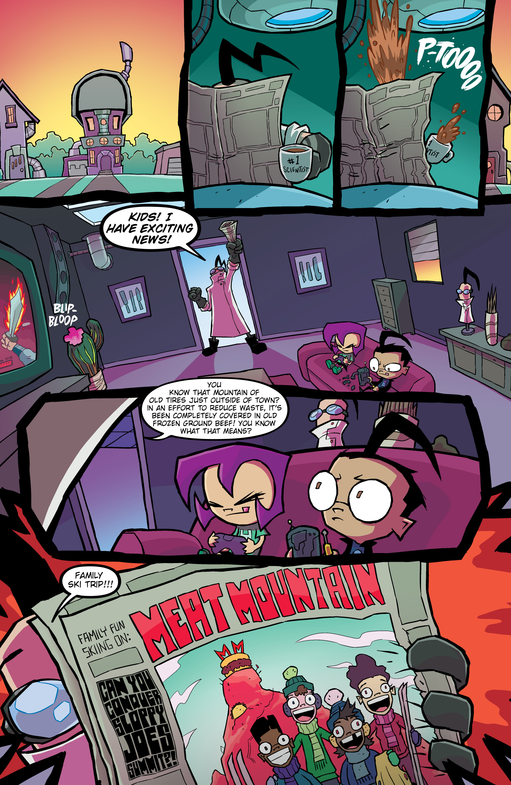 Read online Invader Zim comic -  Issue #44 - 3