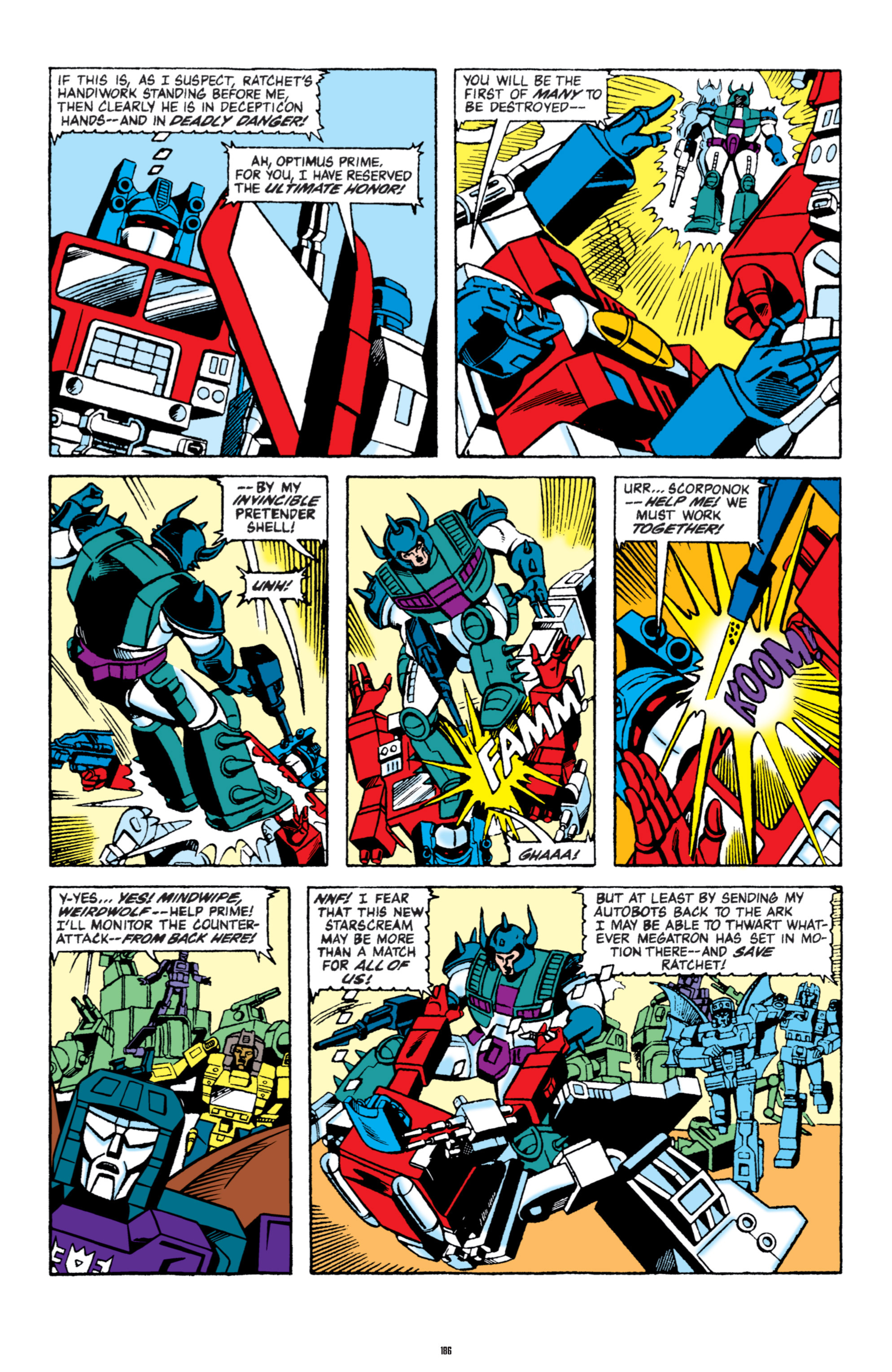 Read online The Transformers Classics comic -  Issue # TPB 5 - 187