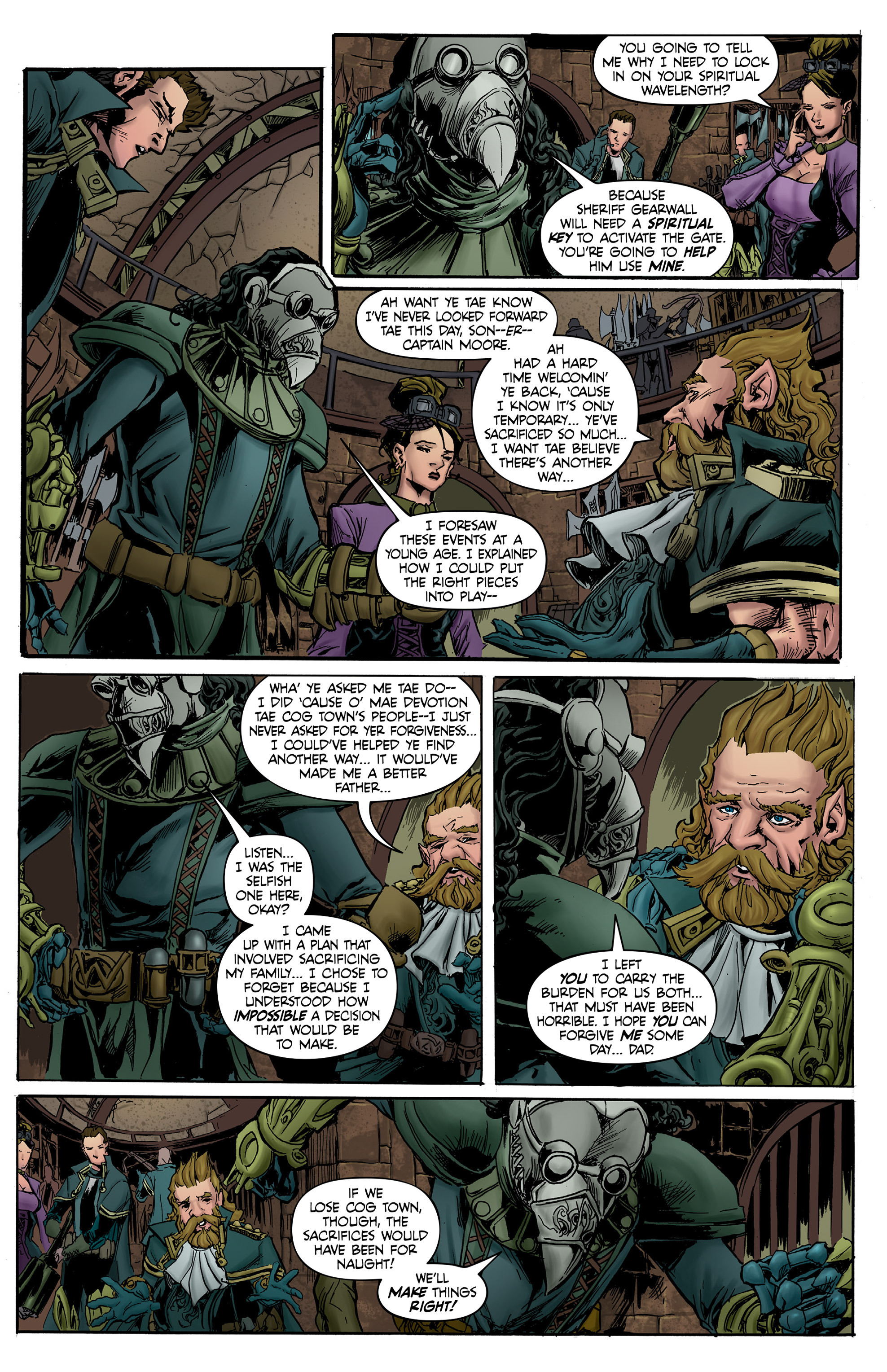 Read online Raven Nevermore comic -  Issue #8 - 17