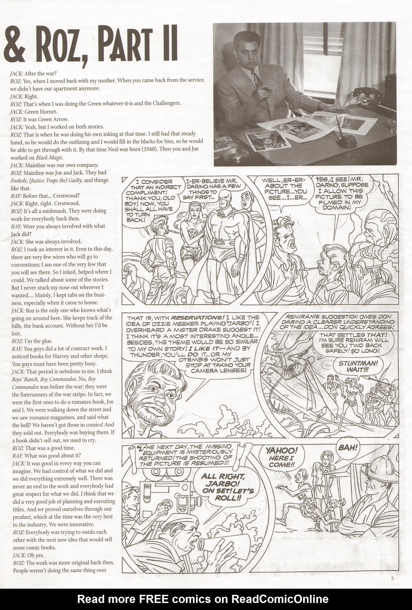 Read online The Jack Kirby Collector comic -  Issue #46 - 7