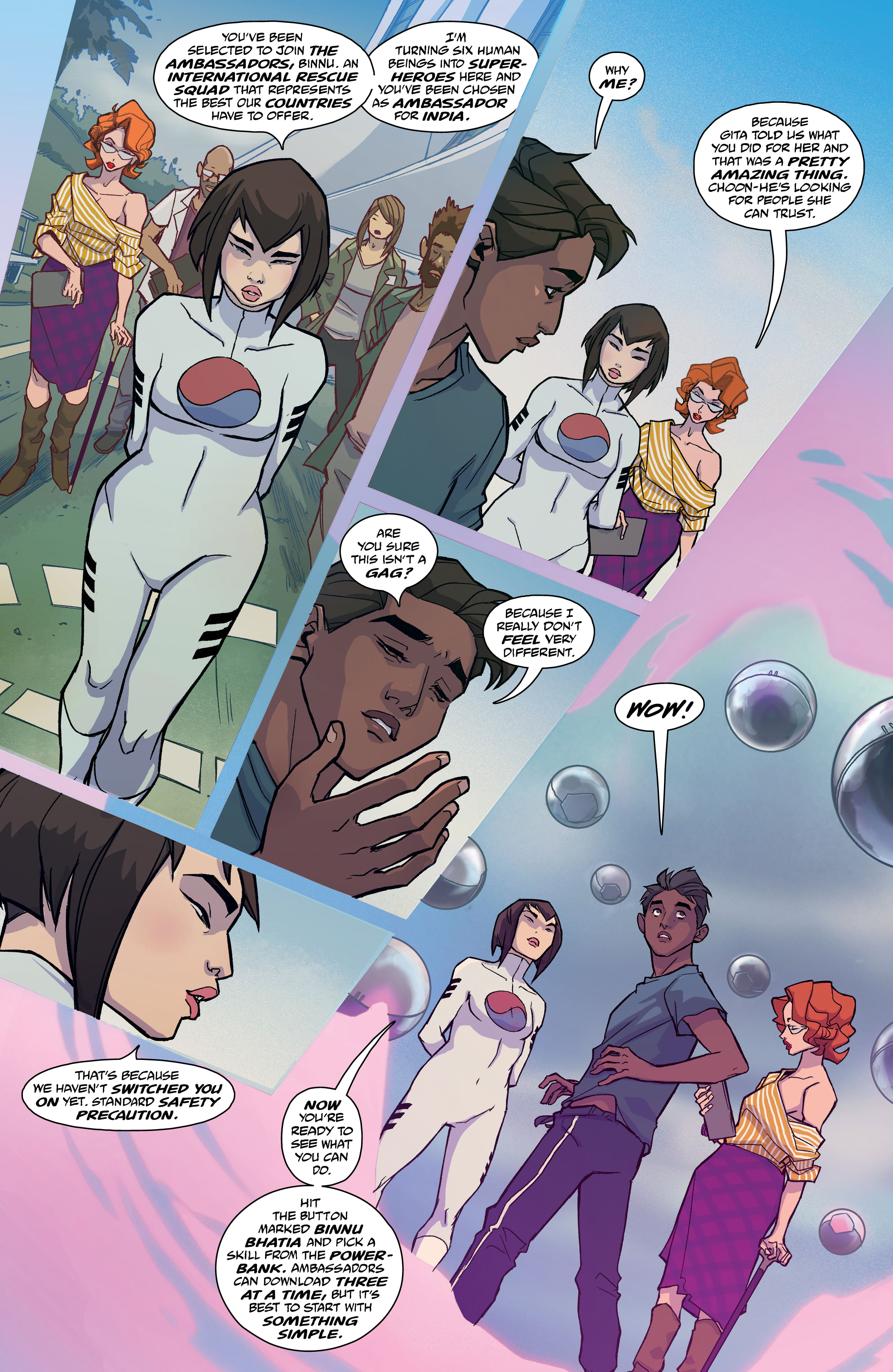 Read online The Ambassadors comic -  Issue #2 - 13