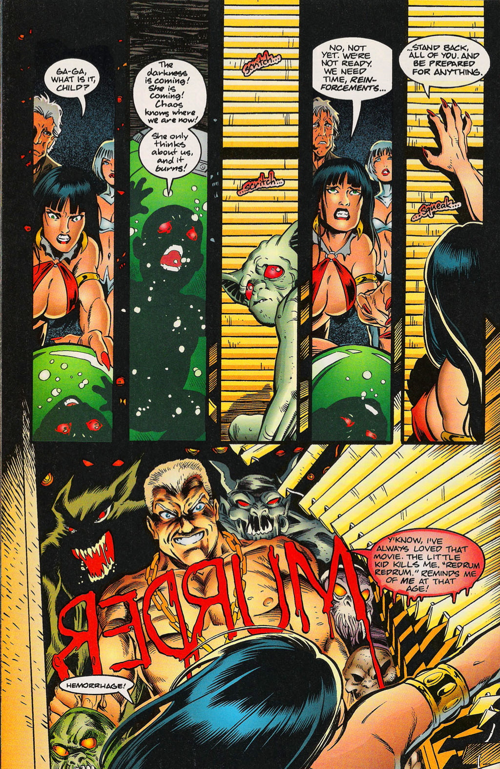 Read online Vampirella: Death & Destruction comic -  Issue # _TPB - 79