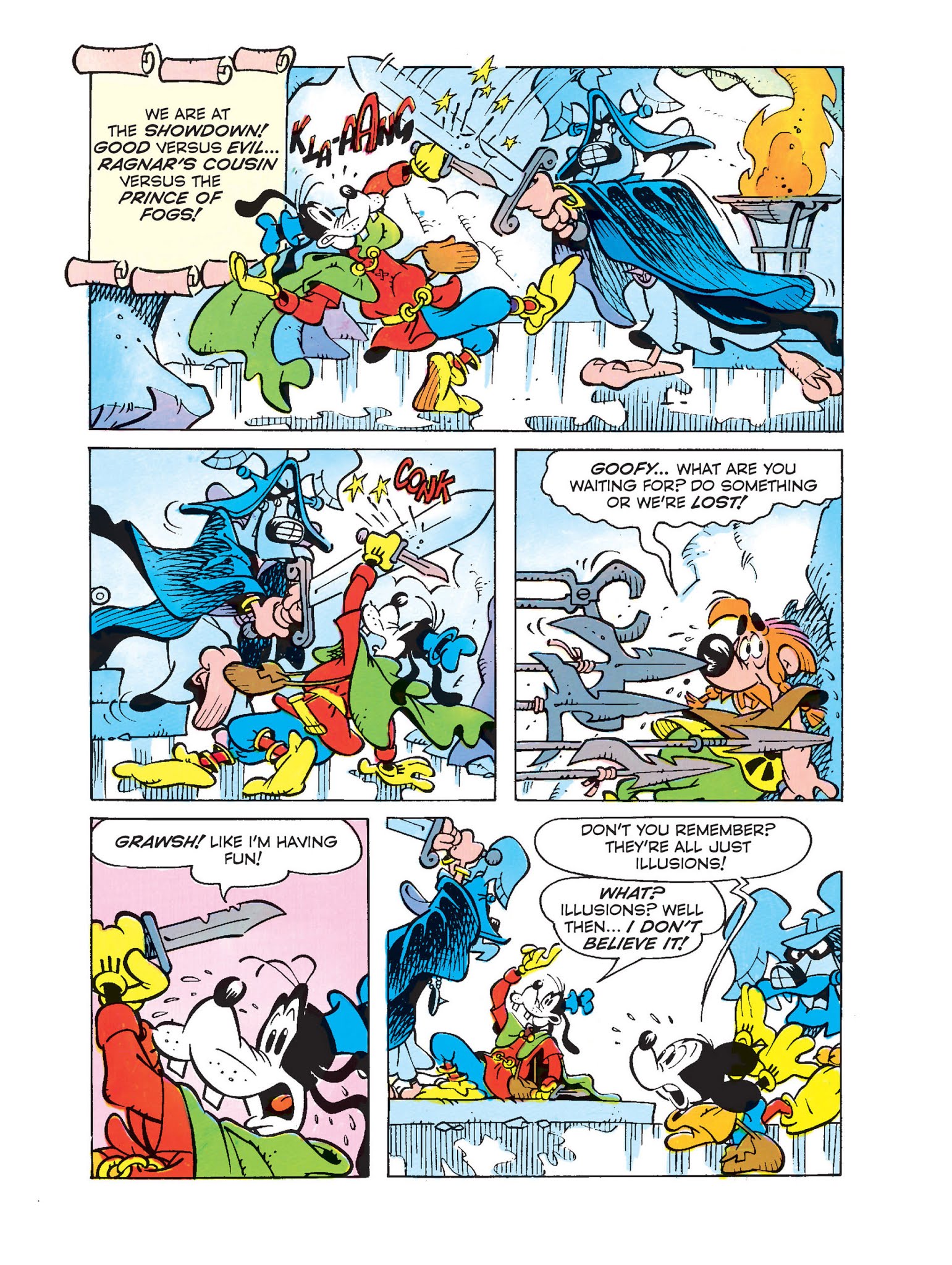 Read online Mickey Mouse in the Sword of Ice comic -  Issue #4 - 49