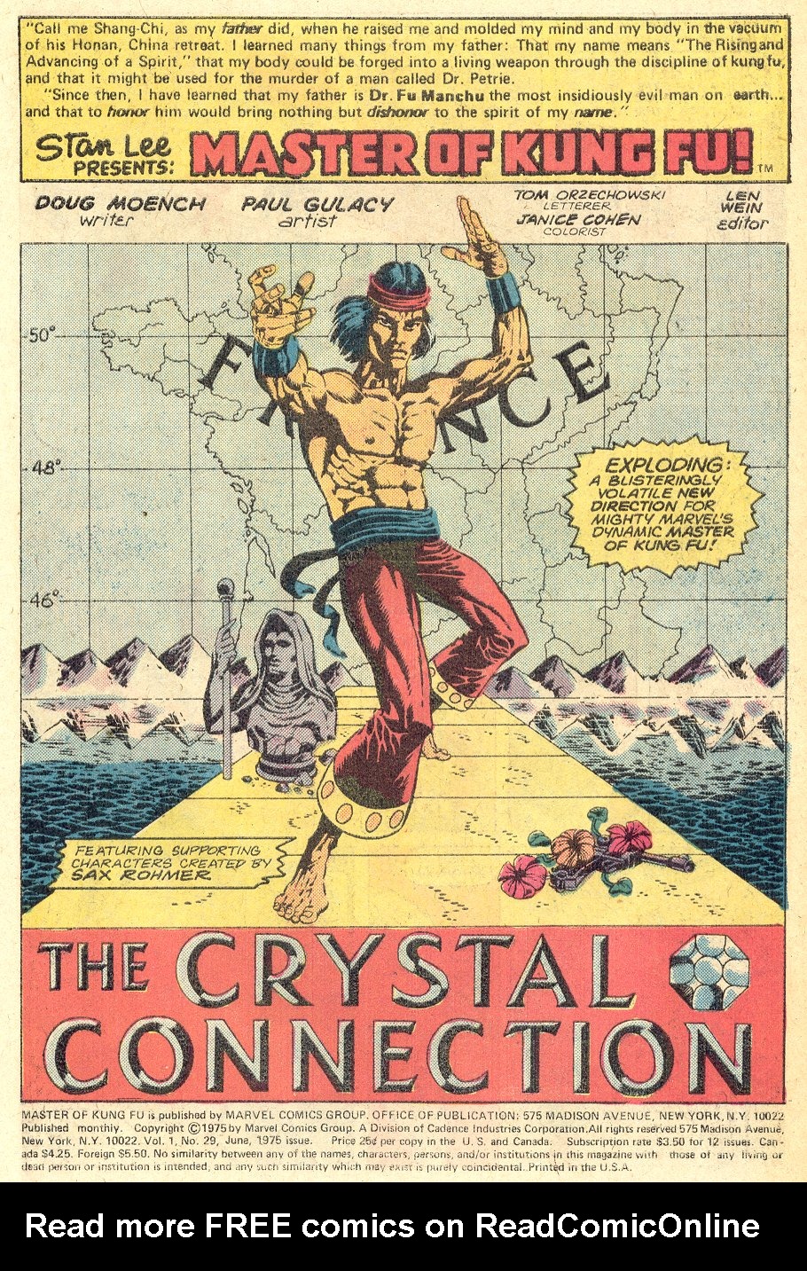 Read online Master of Kung Fu (1974) comic -  Issue #29 - 2
