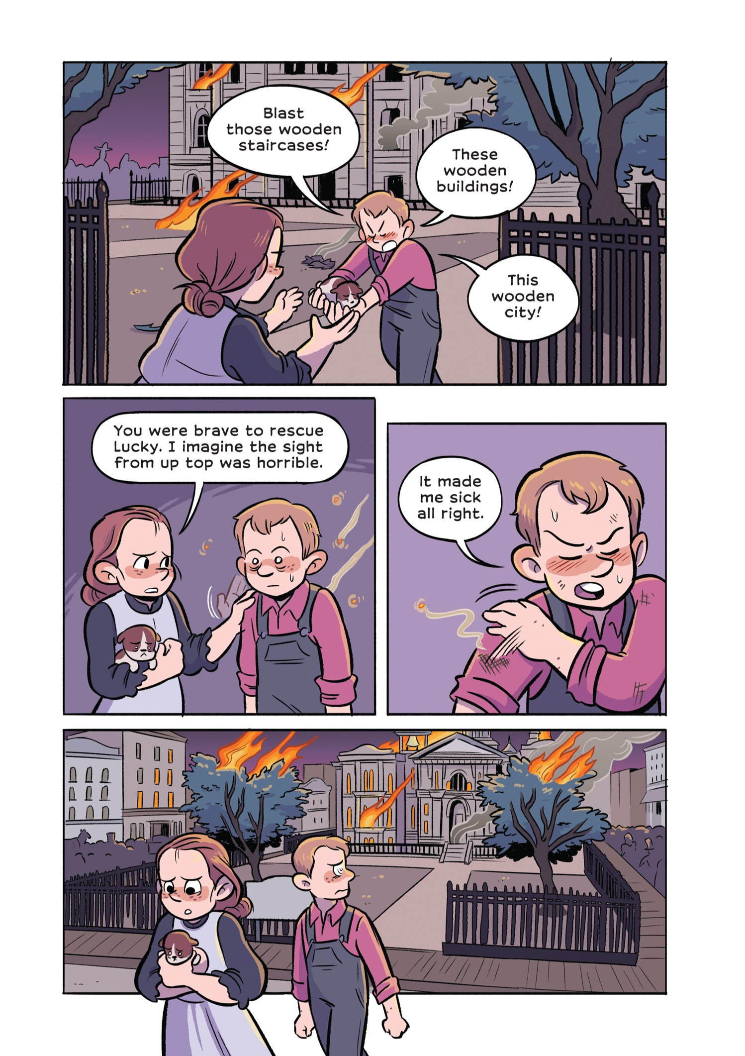 Read online History Comics comic -  Issue # The Great Chicago Fire: Rising From the Ashes - 55