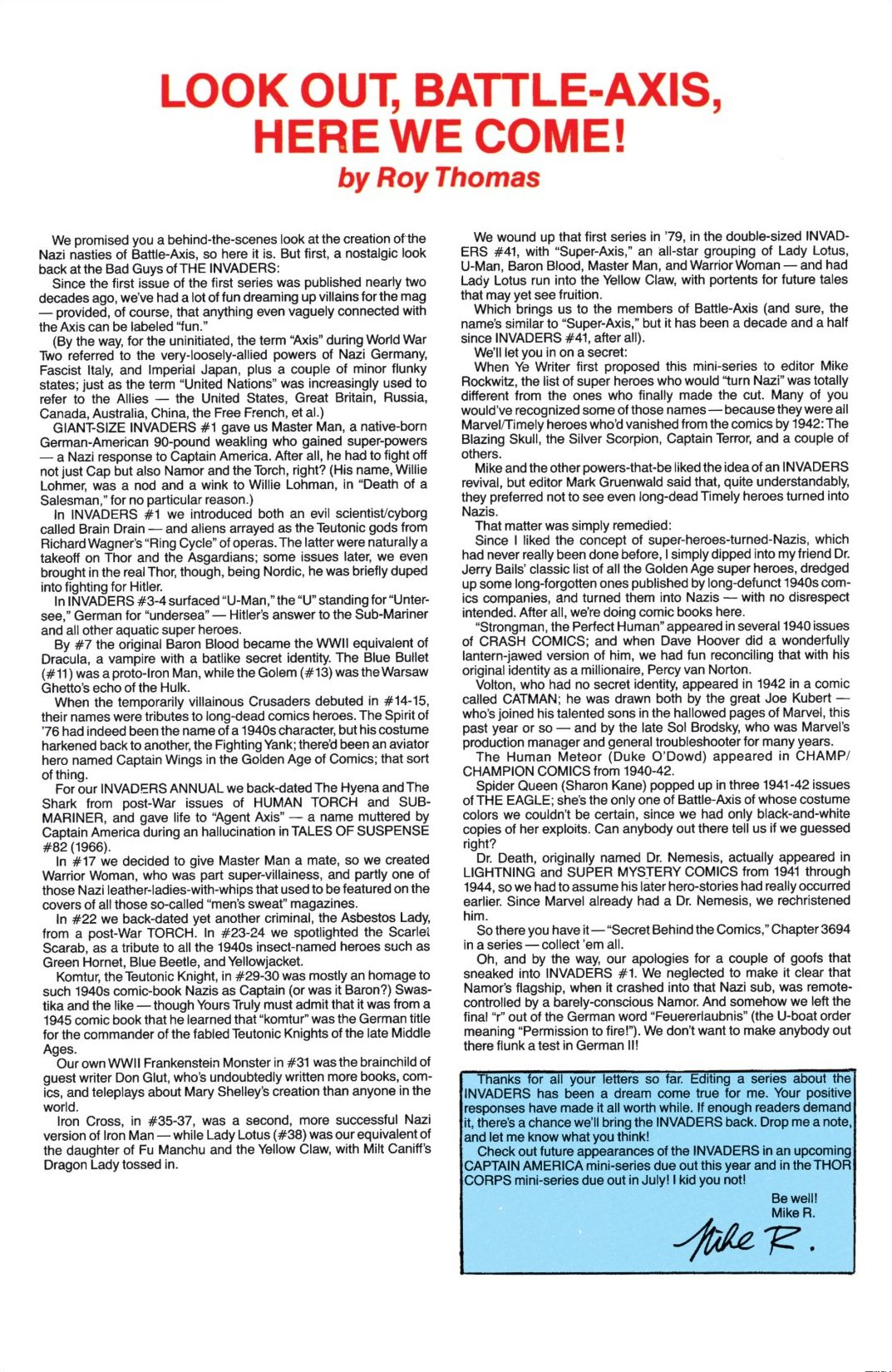 Read online The Invaders Classic comic -  Issue # TPB 2 (Part 5) - 36