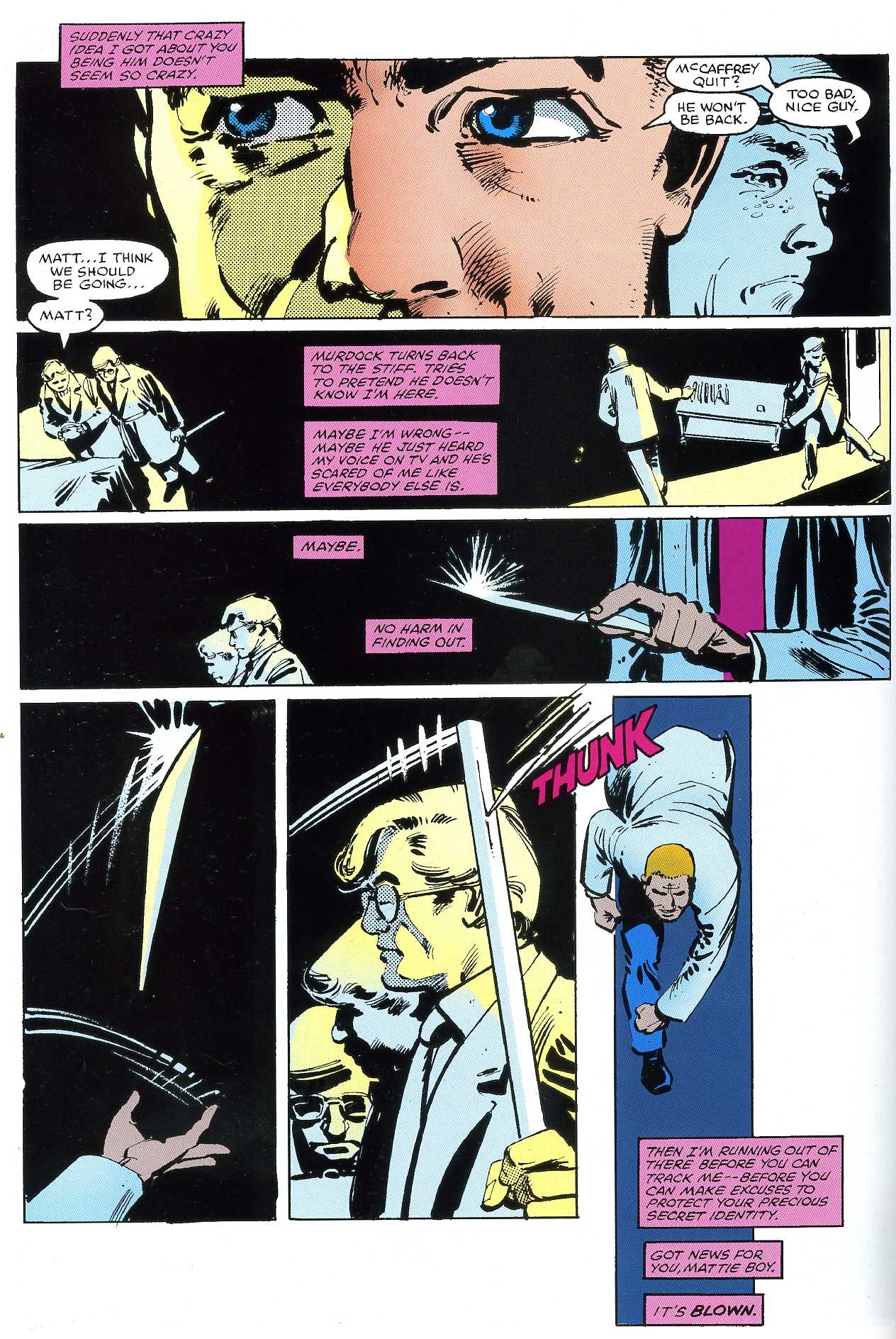 Read online Daredevil Visionaries: Frank Miller comic -  Issue # TPB 2 - 322