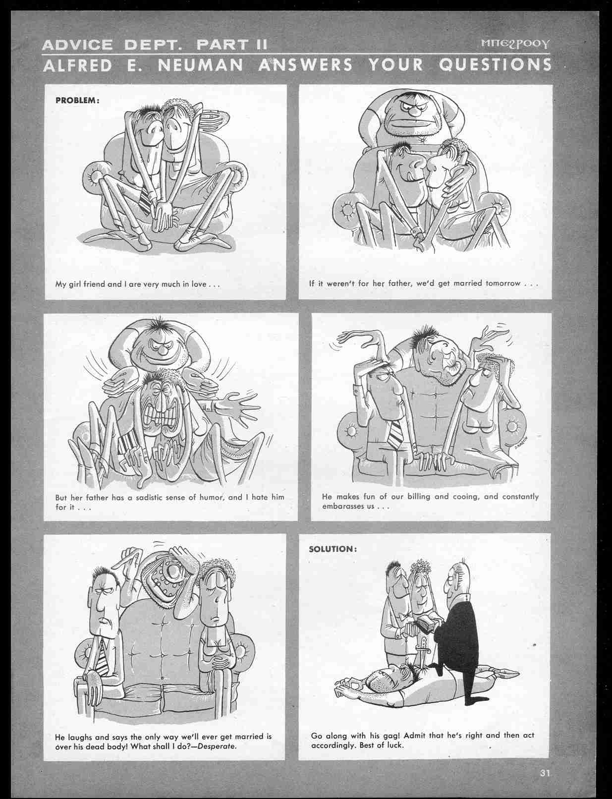 Read online MAD comic -  Issue #30 - 33