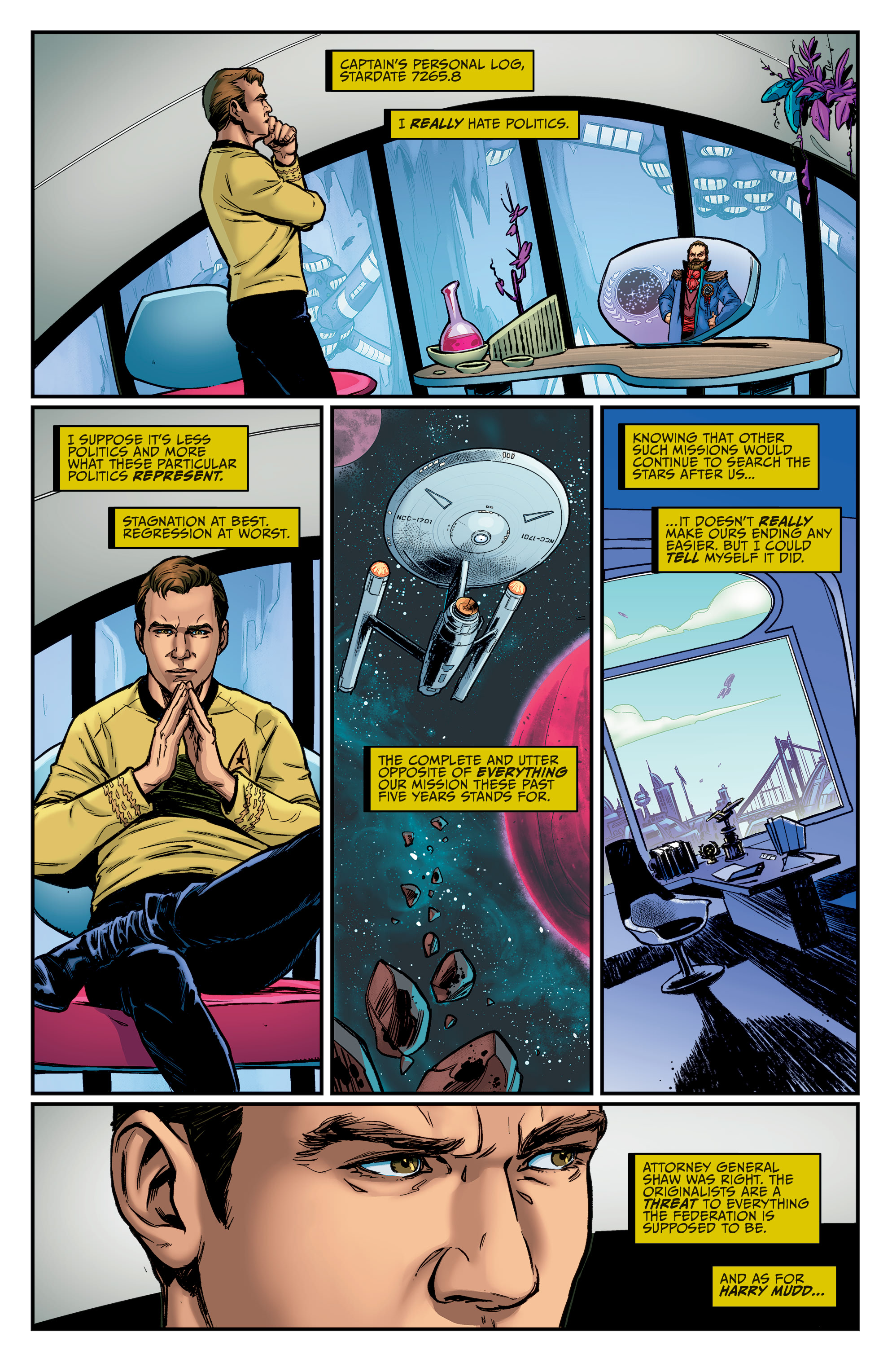 Read online Star Trek: Year Five comic -  Issue #16 - 4