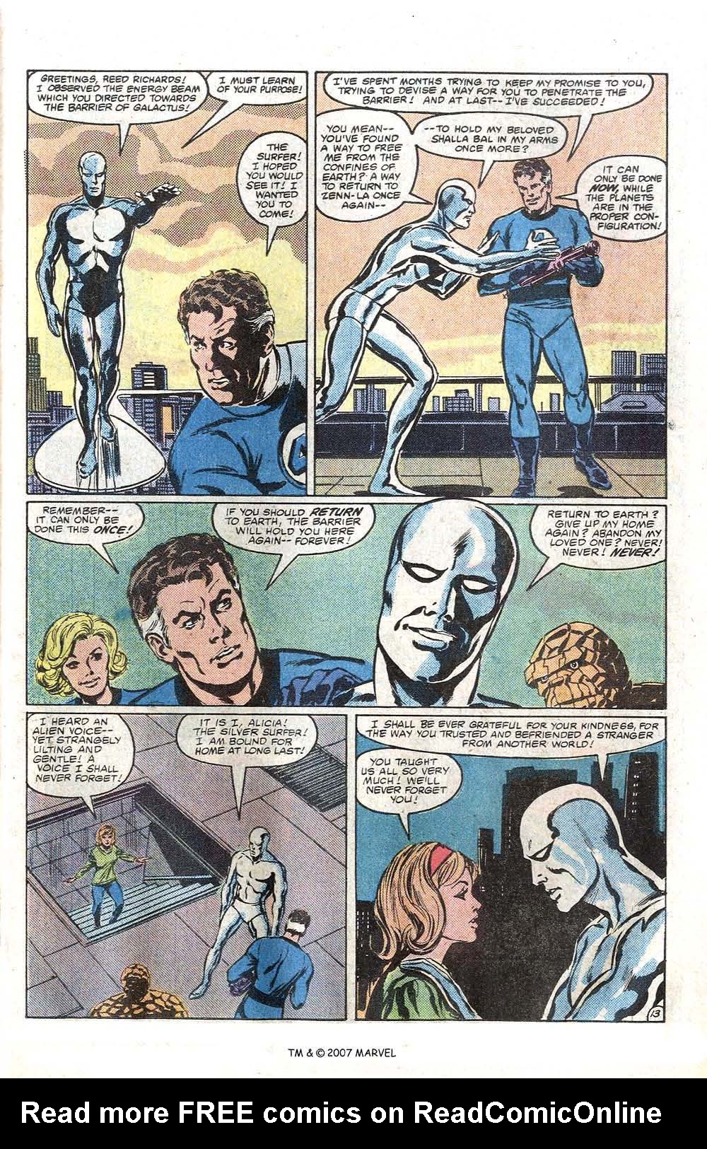 Read online Silver Surfer (1982) comic -  Issue # Full - 15