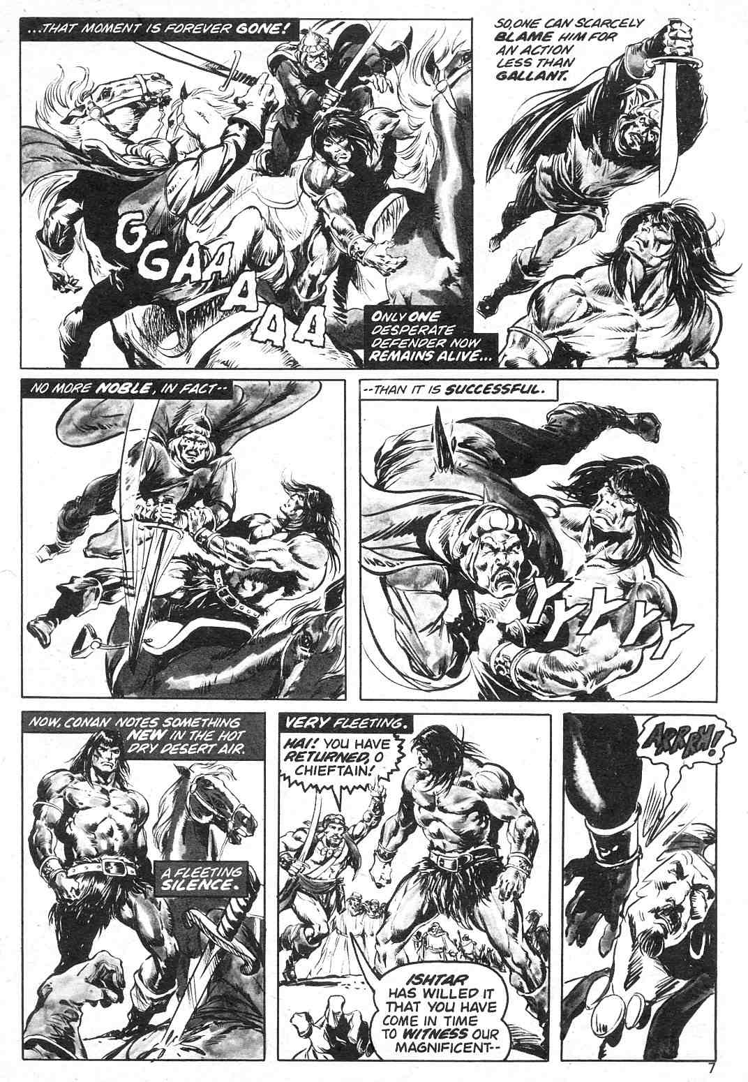 Read online The Savage Sword Of Conan comic -  Issue #9 - 7