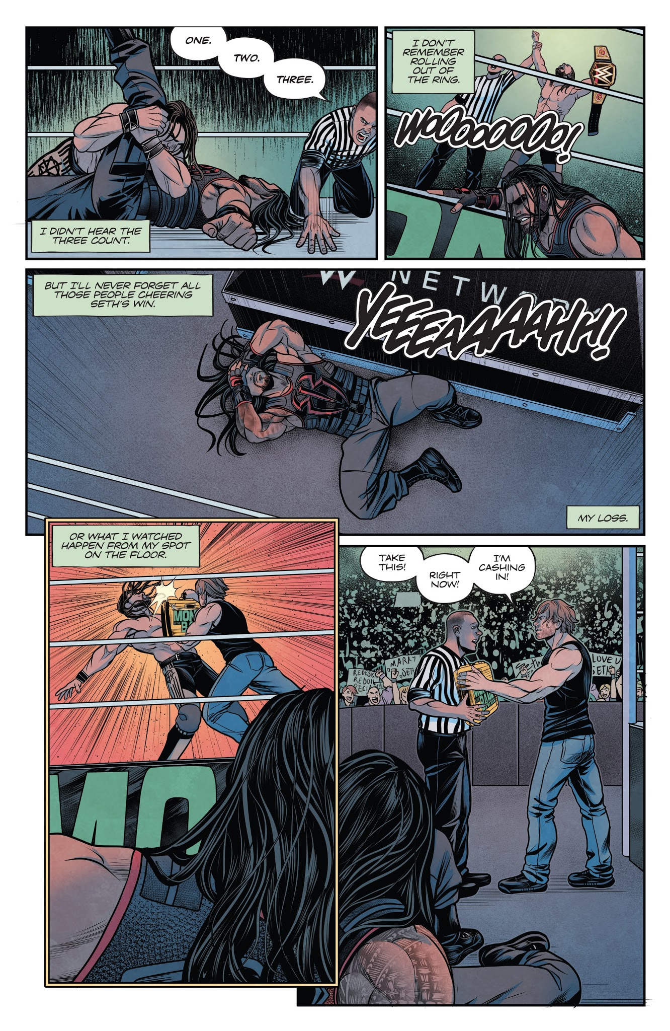 Read online WWE comic -  Issue #9 - 20