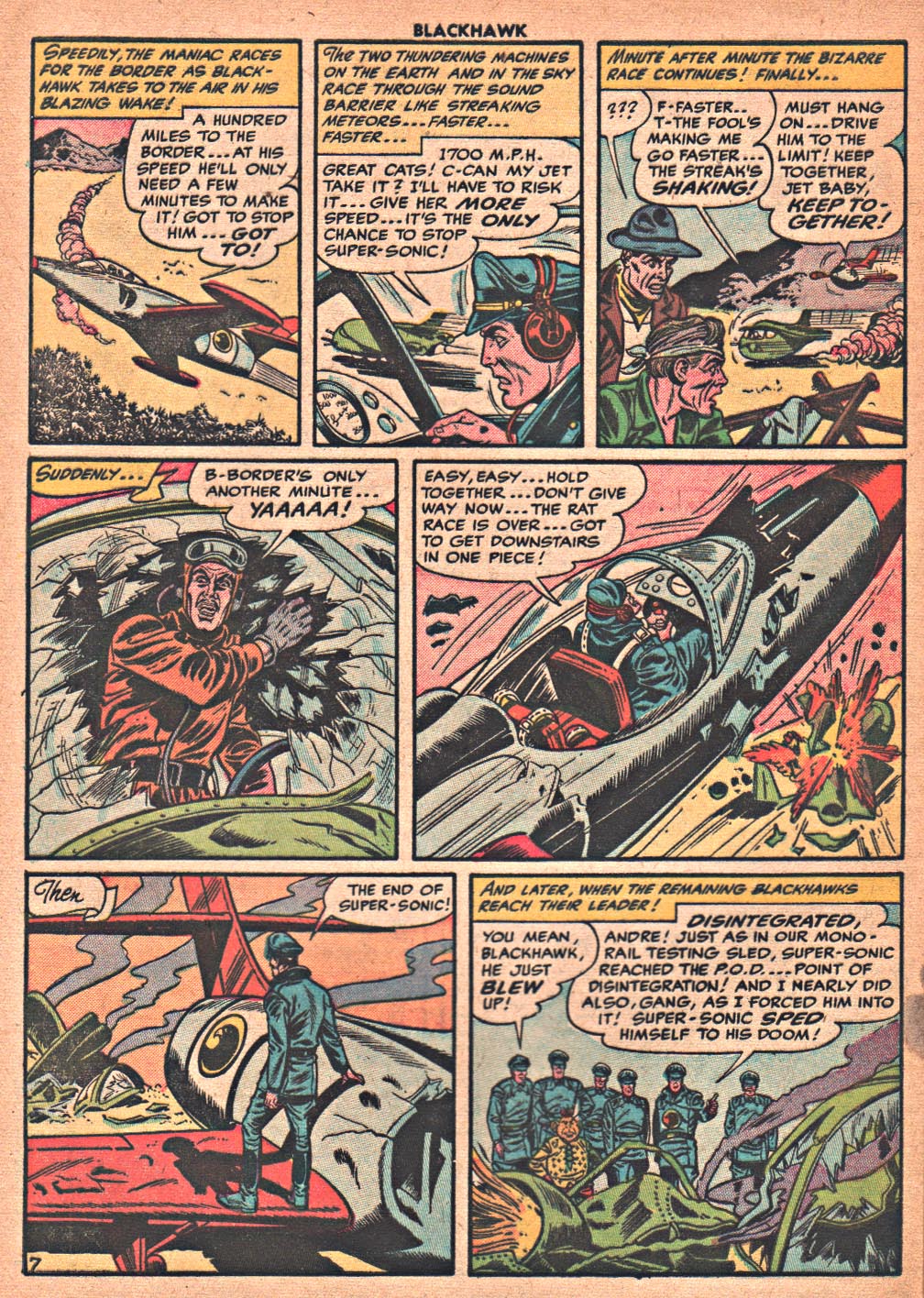 Read online Blackhawk (1957) comic -  Issue #85 - 32