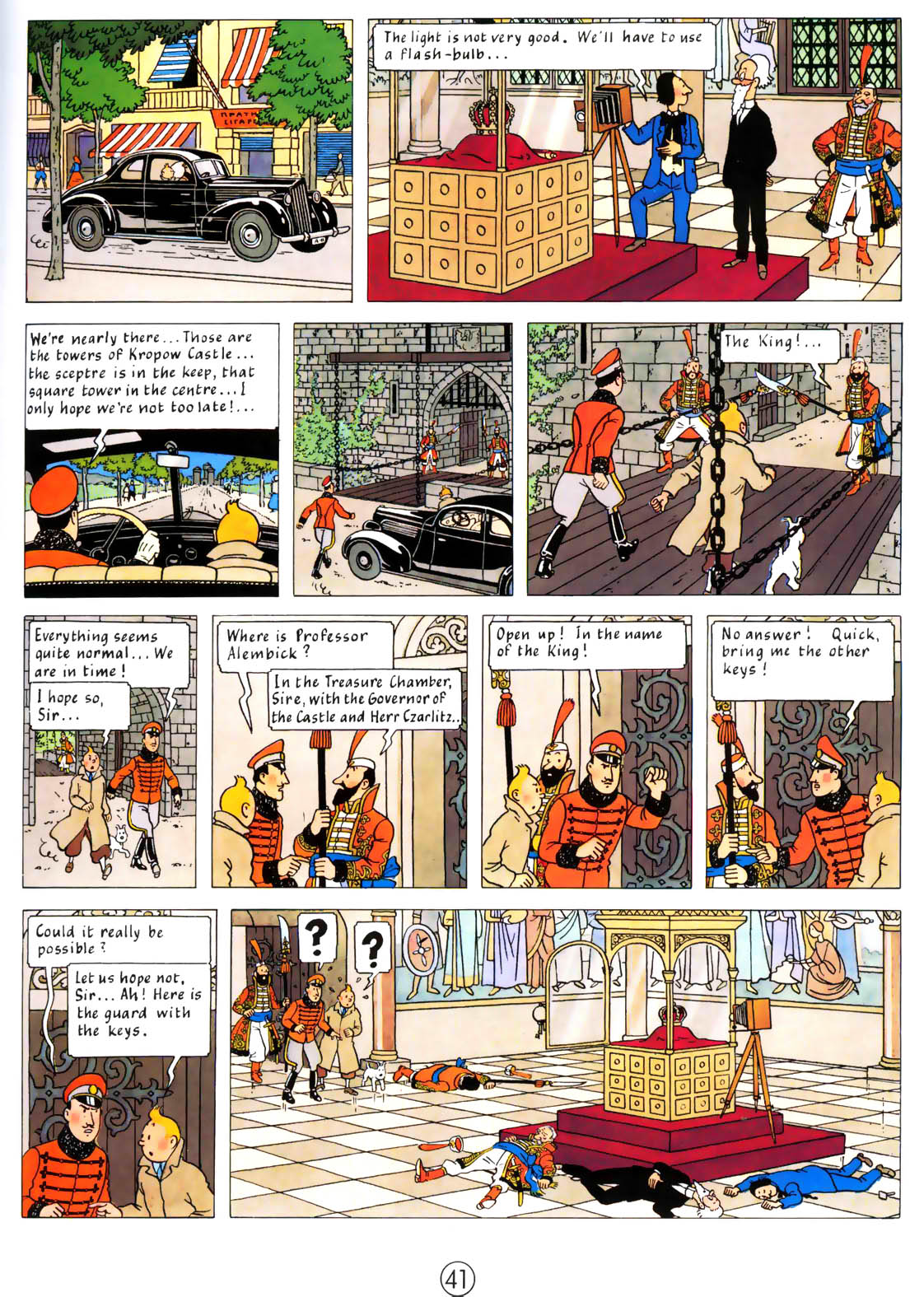 Read online The Adventures of Tintin comic -  Issue #8 - 44